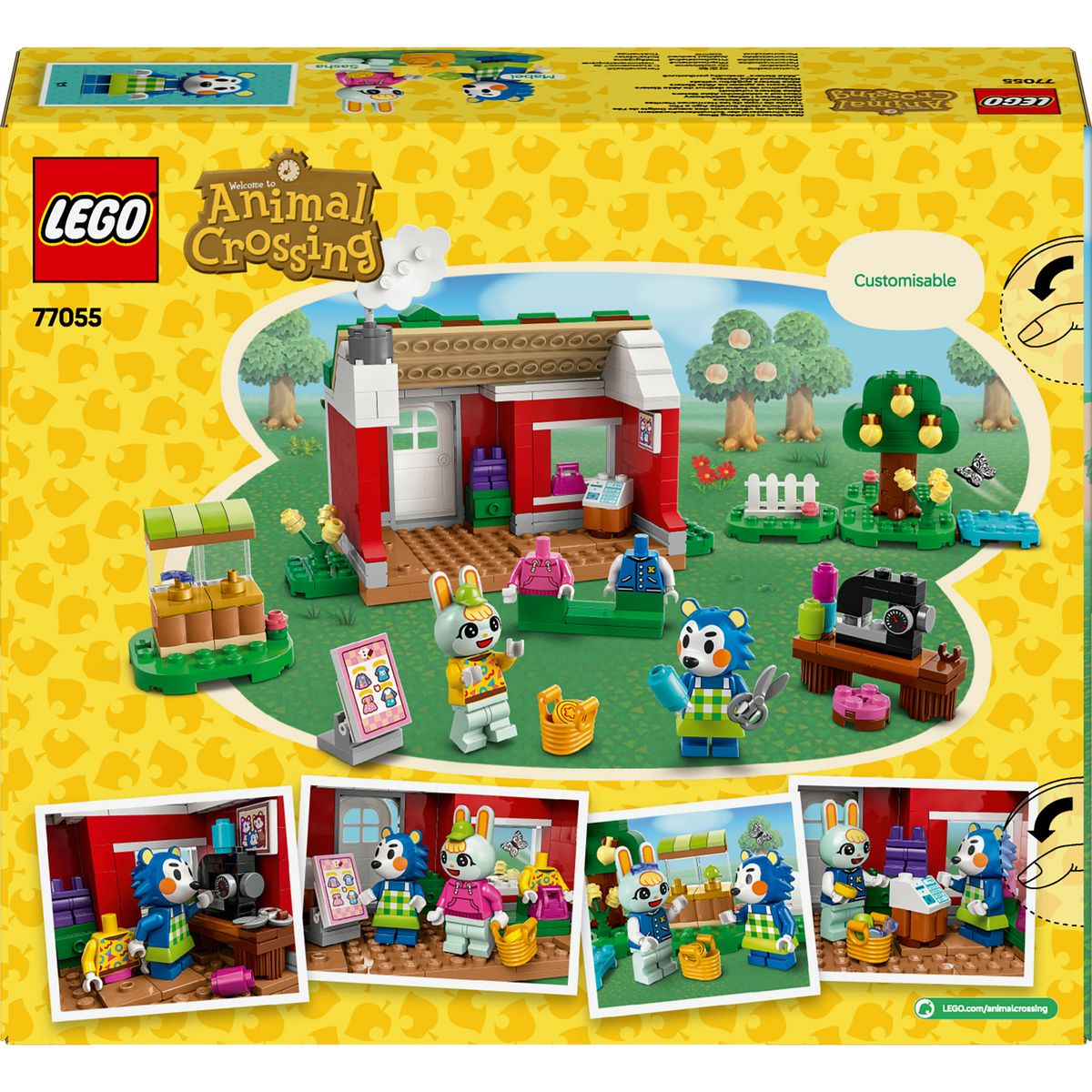 LEGO Animal Crossing 77055 - Boutique de vêtements des sœurs aux doigts de fées