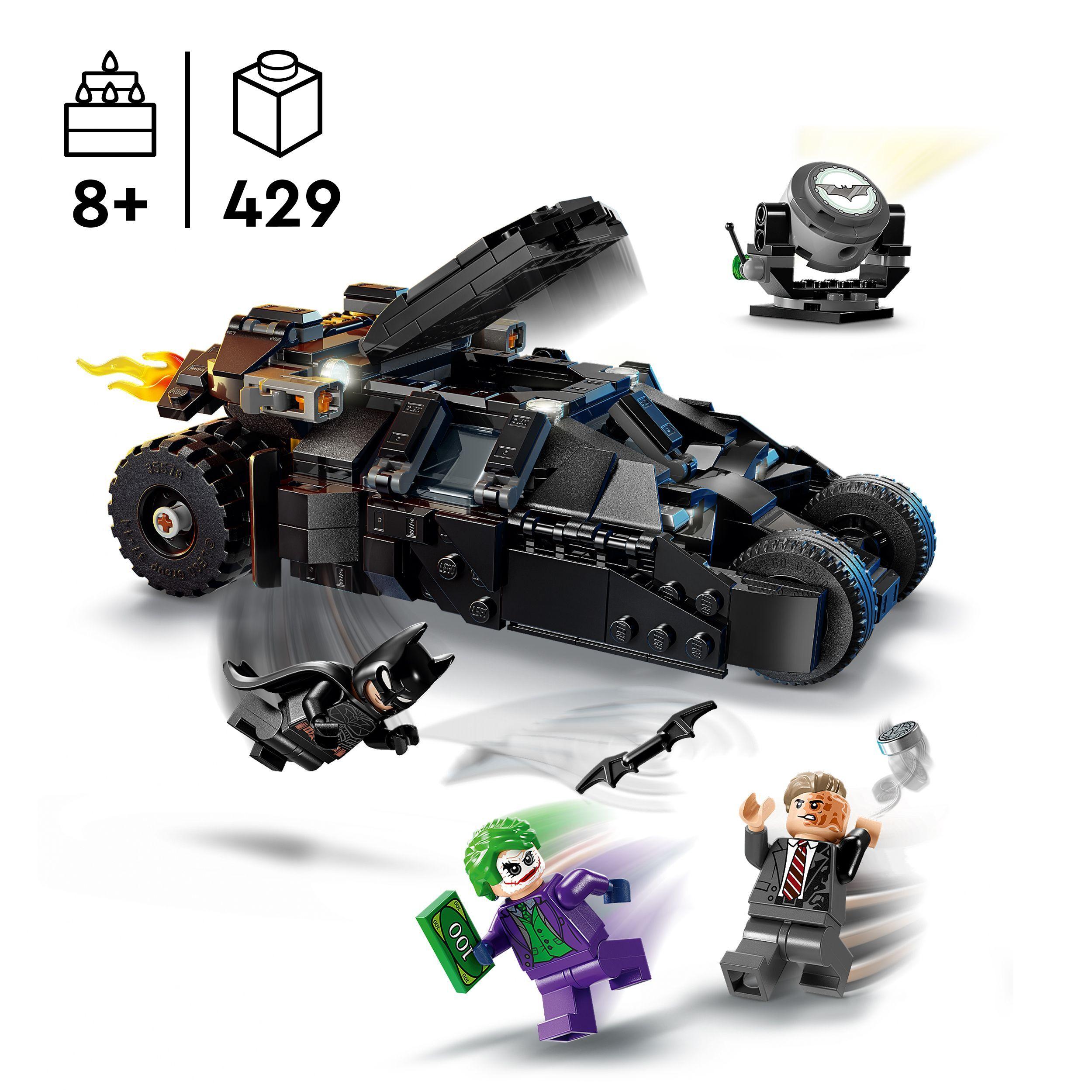 Voir la diapositive 3 : LEGO DC Batman 76303 La Batmobile Tumbler de Batman contre Double-Face et Le Joker - Jouet