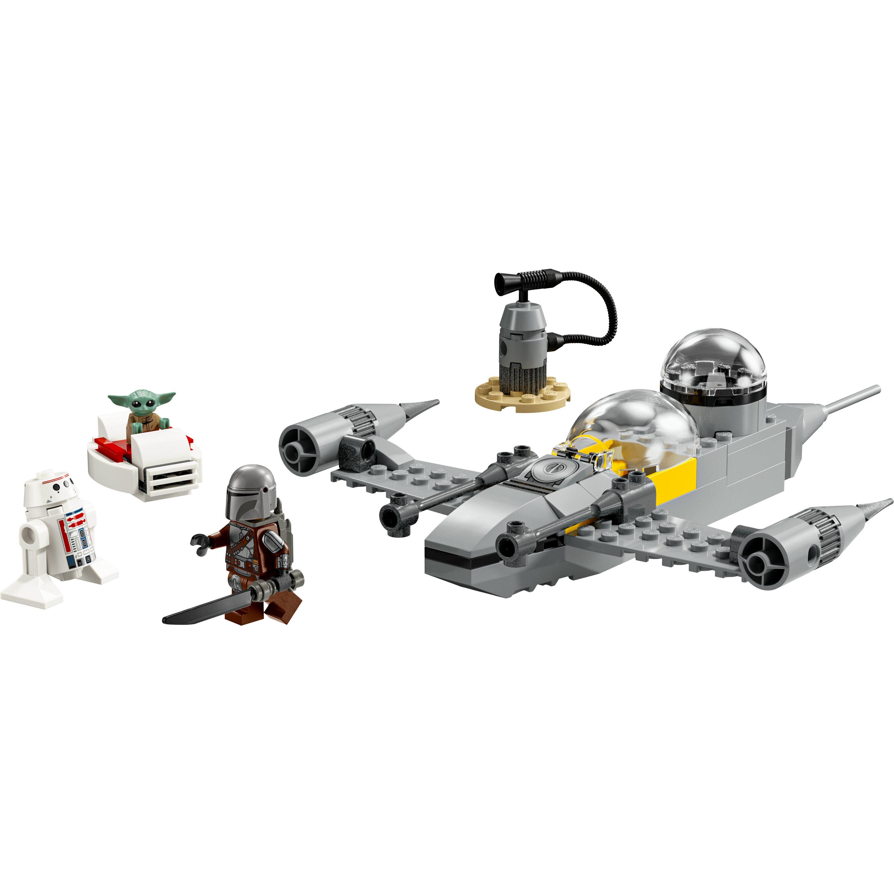 Voir la diapositive 2 : LEGO Star Wars : The Mandalorian 75410 Le chasseur N-1 de Mando et Grogu - Jeu dès 4 ans