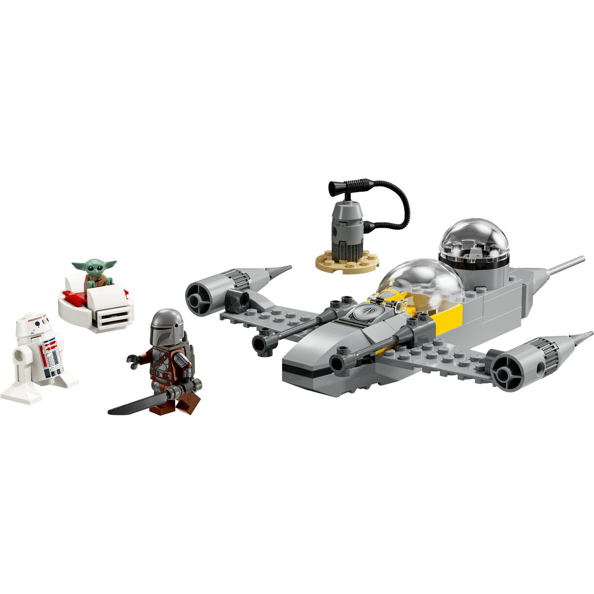 LEGO Star Wars 75410 - Le chasseur N-1 de Mando et Grogu