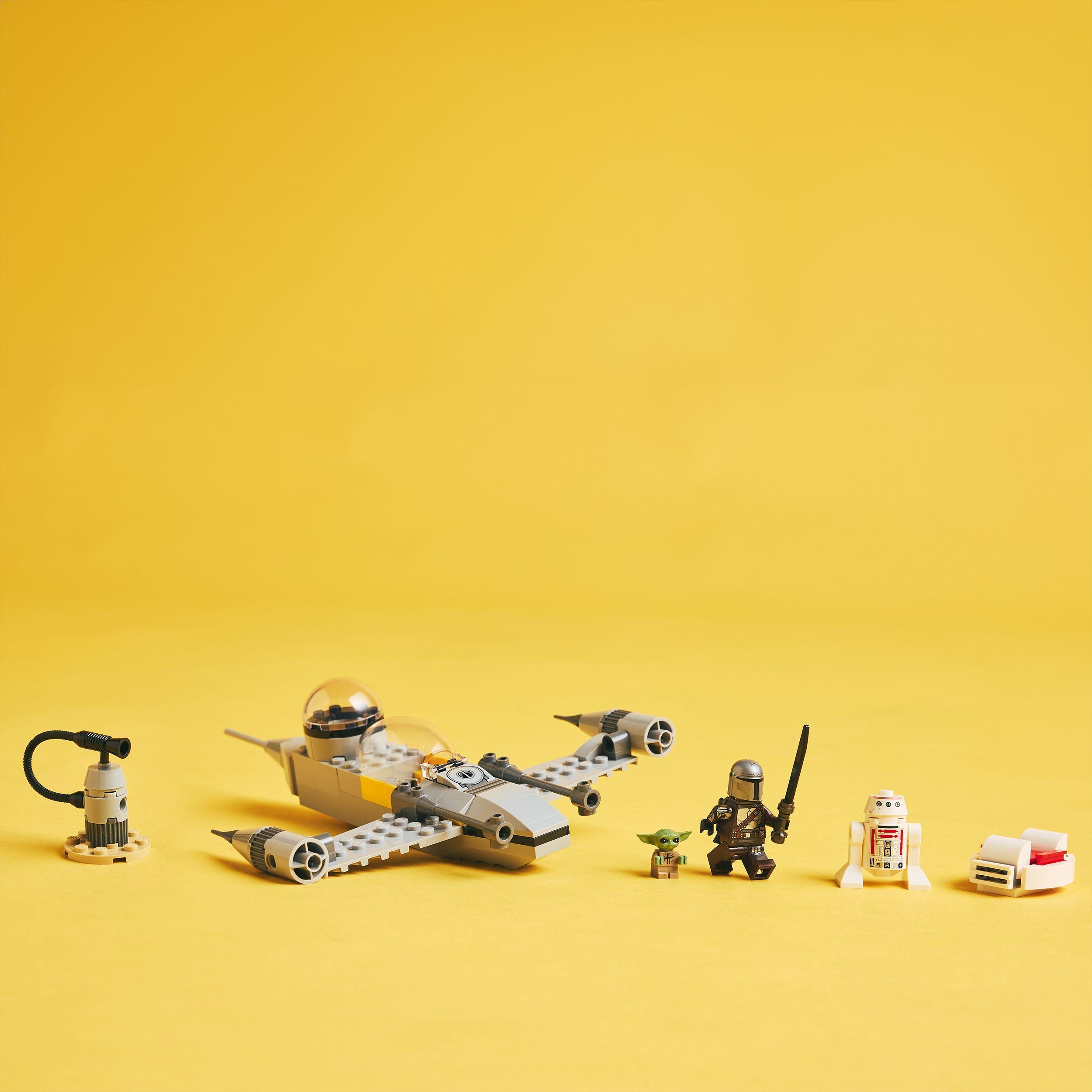 Voir la diapositive 6 : LEGO Star Wars : The Mandalorian 75410 Le chasseur N-1 de Mando et Grogu - Jeu dès 4 ans