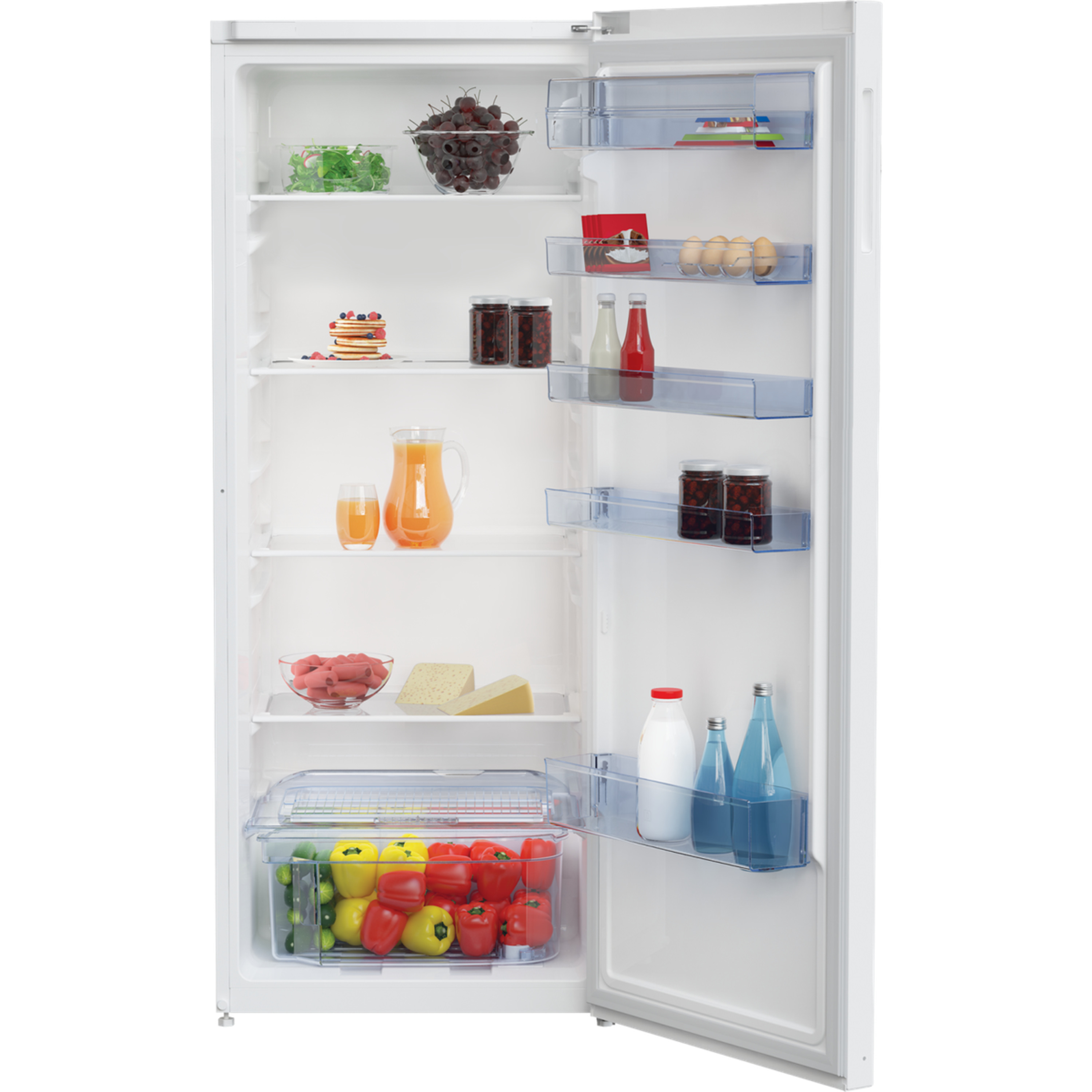 Voir la diapositive 2 : BEKO Réfrigérateur armoire RSSA290M41WN, 286 L, Froid statique, E
