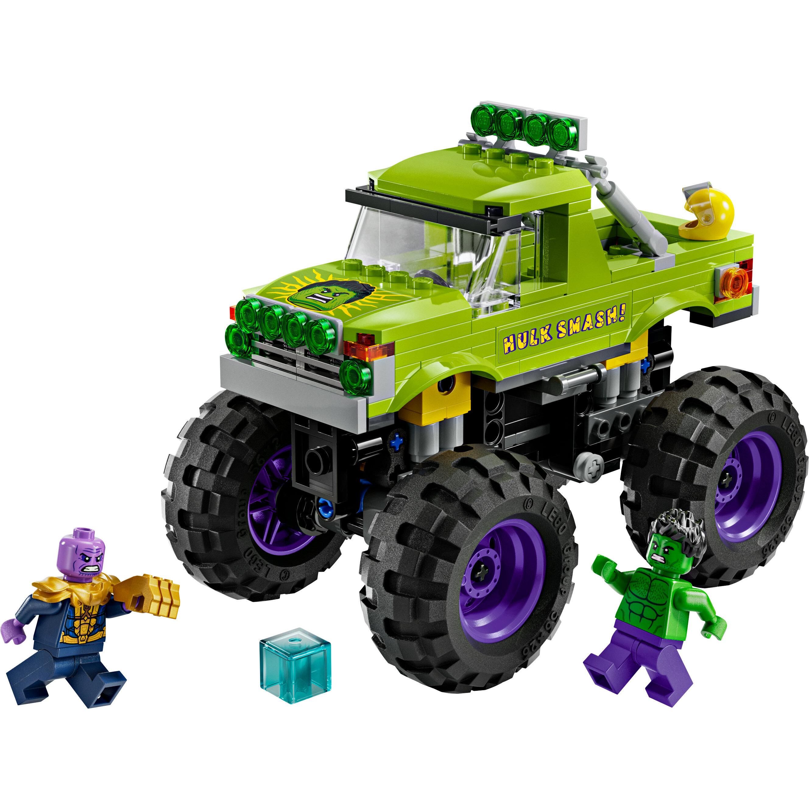 Voir la diapositive 2 : LEGO Marvel 76312 Le Tout-Terrain de Hulk contre Thanos Jeu de construction garçon 7 ans