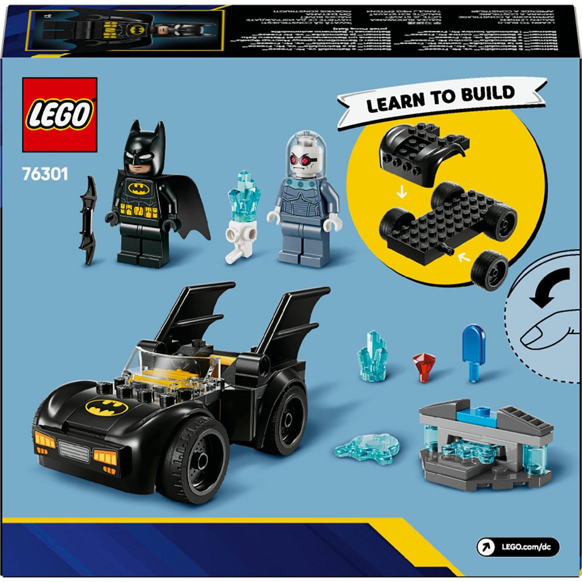 LEGO DC Comics 76301 - Batman et Batmobile contre Mr Freeze