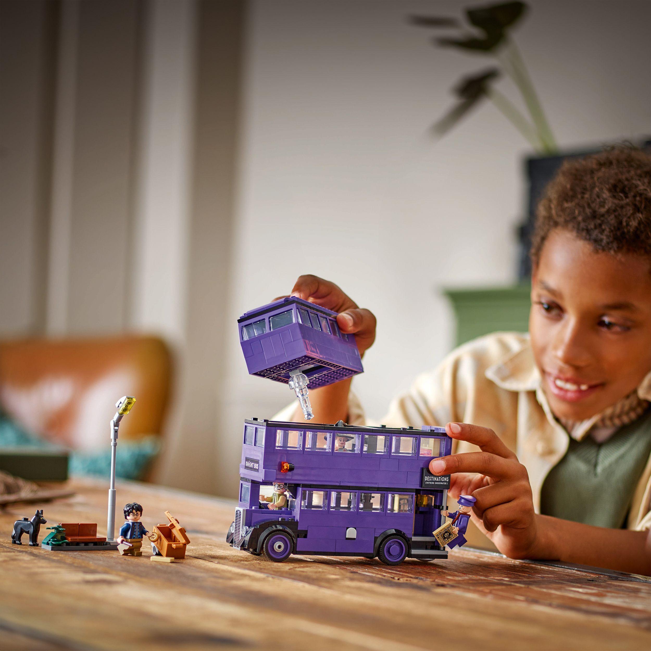 Voir la diapositive 3 : LEGO Harry Potter 76446 Aventure en Magicobus - Jeu de Construction dès 8 ans - Décoration