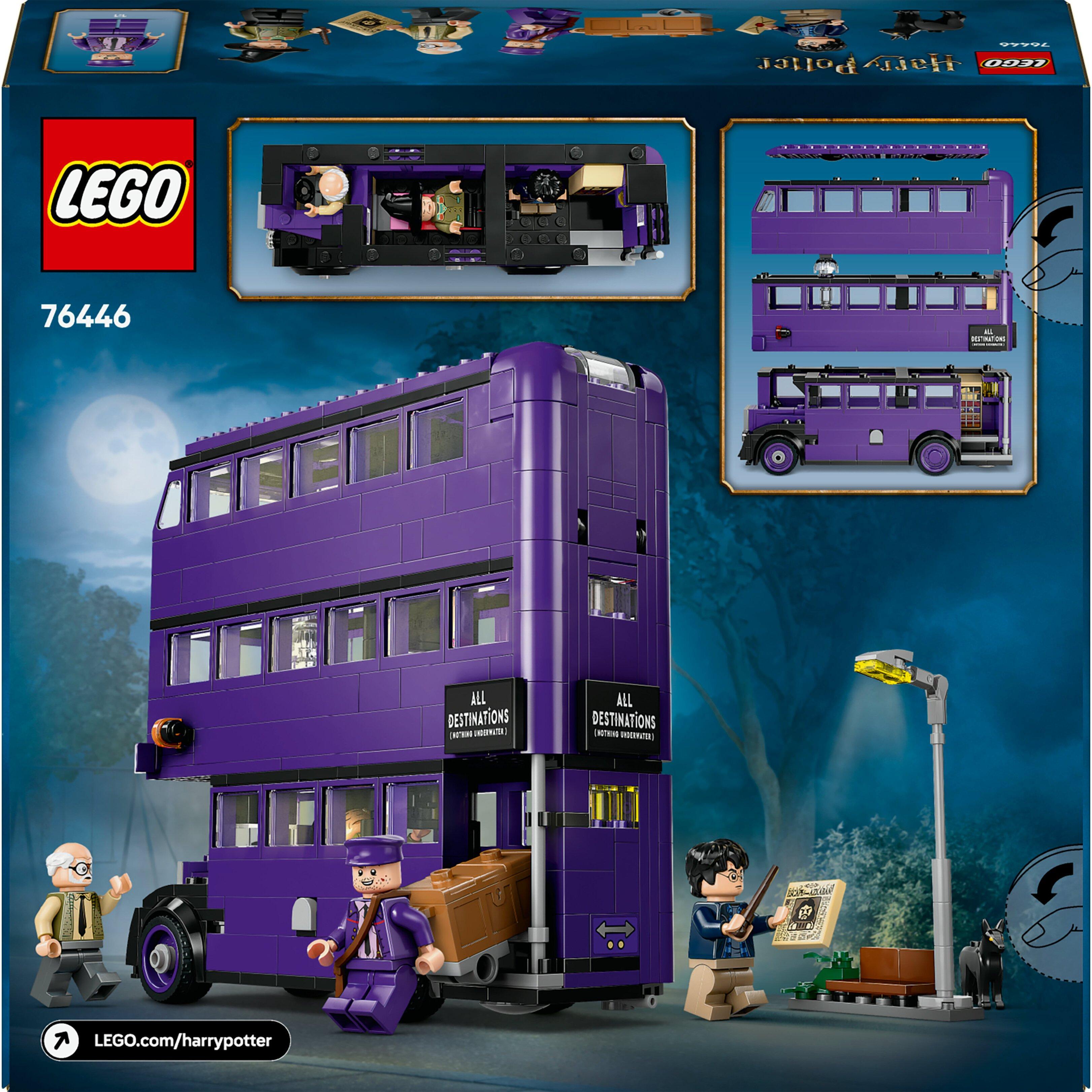 Voir la diapositive 4 : LEGO Harry Potter 76446 Aventure en Magicobus - Jeu de Construction dès 8 ans - Décoration