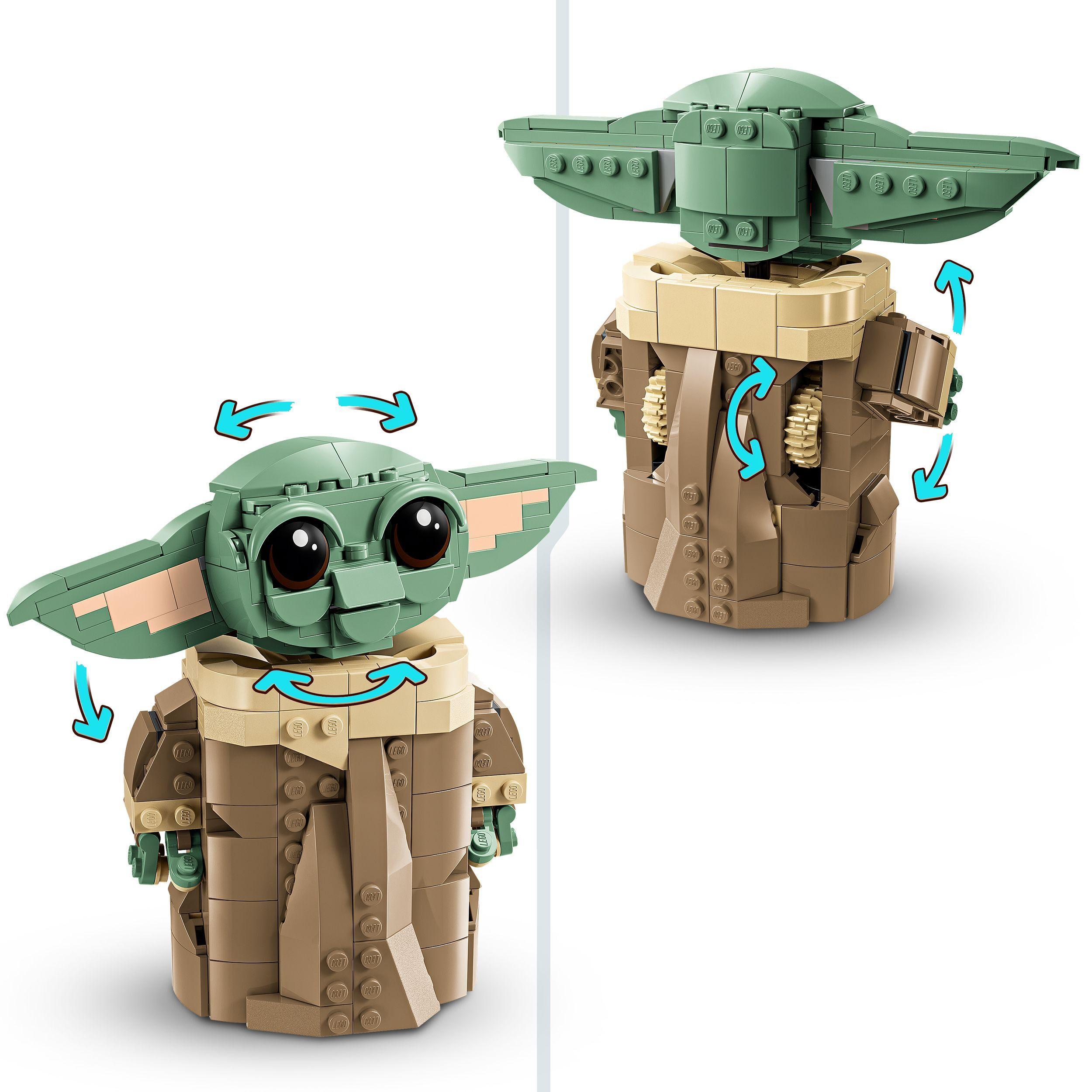 Voir la diapositive 5 : LEGO Star Wars : The Mandalorian 75403 Grogu et son landau - Jeu de construction 10 ans