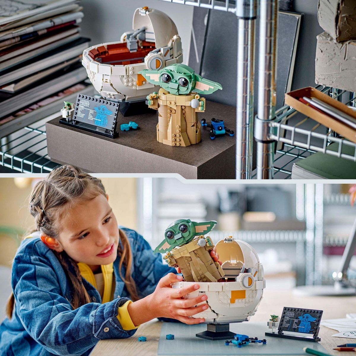 LEGO Star Wars 75403 - Grogu et son landau