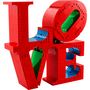 Voir la diapositive 2 : LEGO Art 31214 - Love