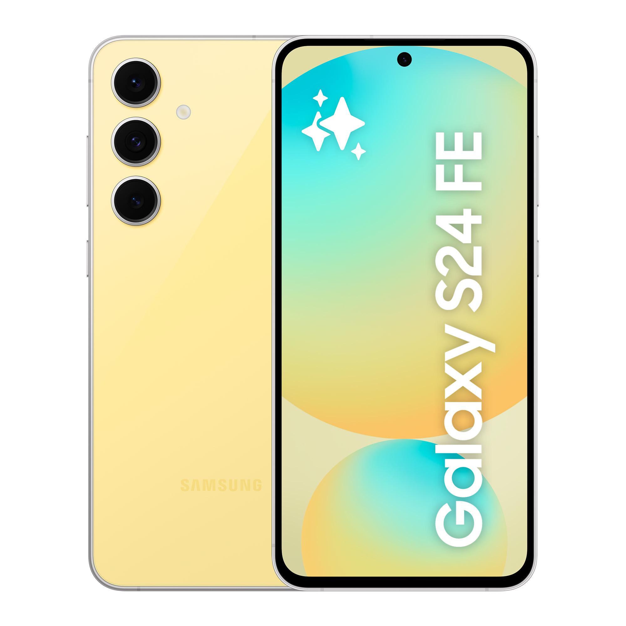 Voir la diapositive 2 : SAMSUNG Galaxy S24FE 5G 256Go - Jaune