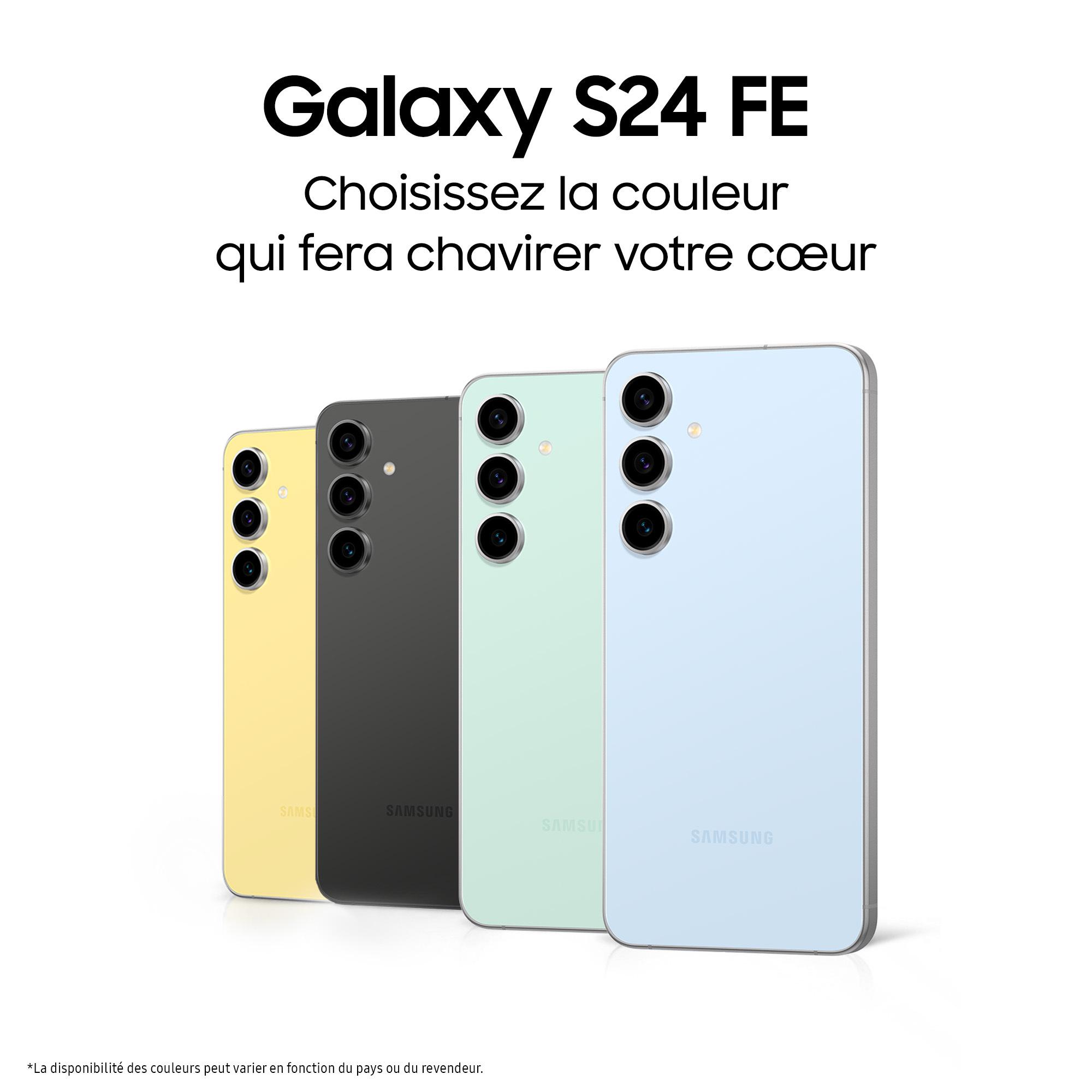 Voir la diapositive 3 : SAMSUNG Galaxy S24FE 5G 128Go - Graphite