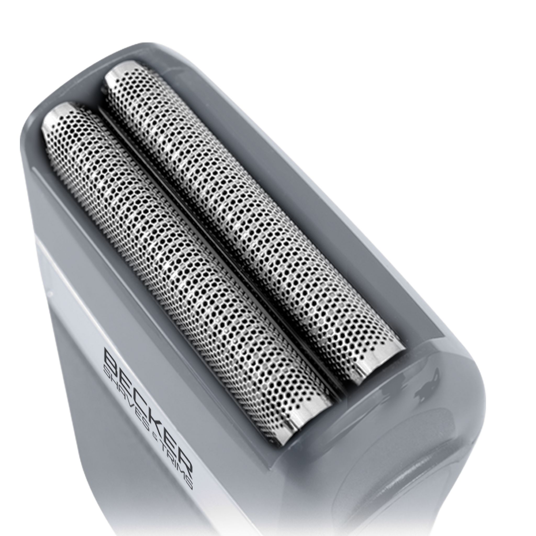 Voir la diapositive 5 : BECKER SHAVES & TRIMS Rasoir sans fil SHAVE X GREY - Gris