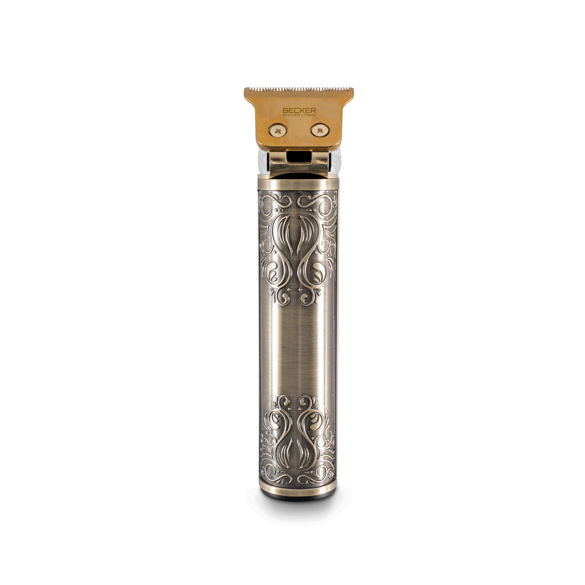Voir la diapositive 2 : BECKER SHAVES & TRIMS Tondeuse cheveux et barbe LION GOLD - Or