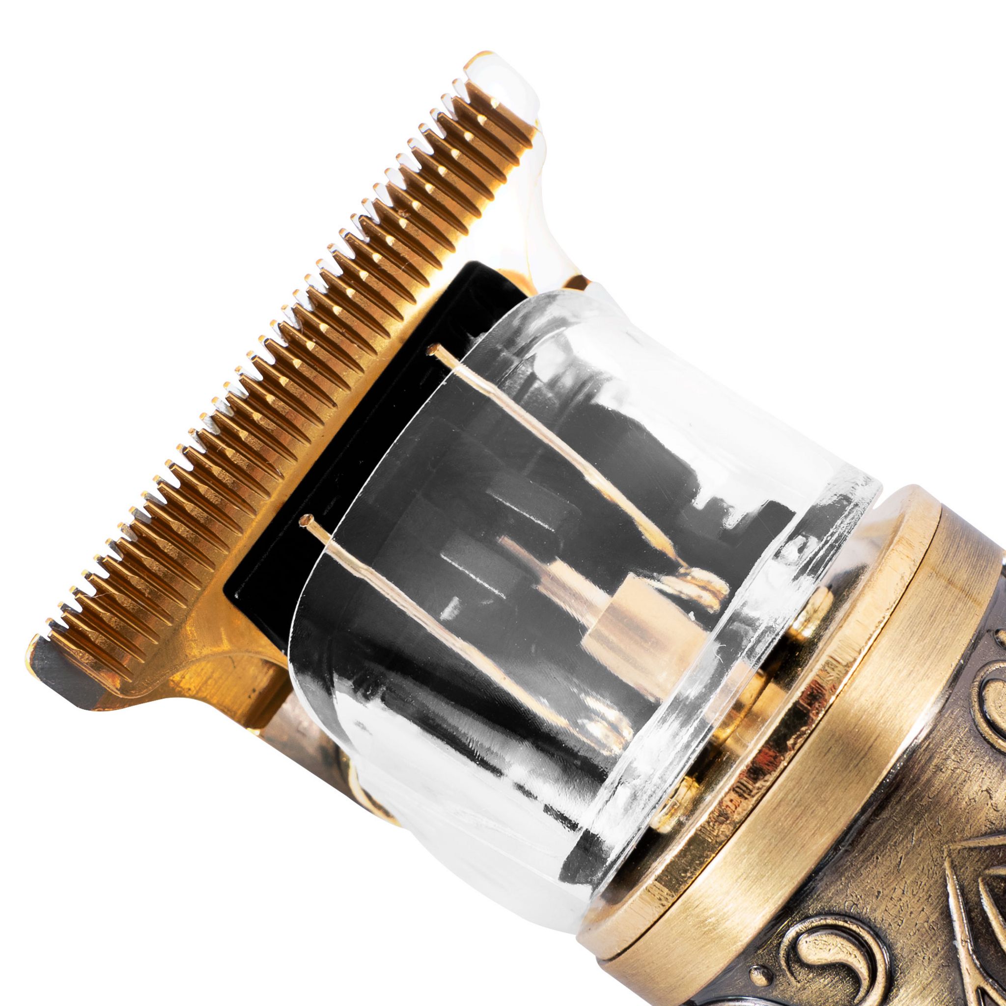 Voir la diapositive 13 : BECKER SHAVES & TRIMS Tondeuse cheveux et barbe LION GOLD - Or