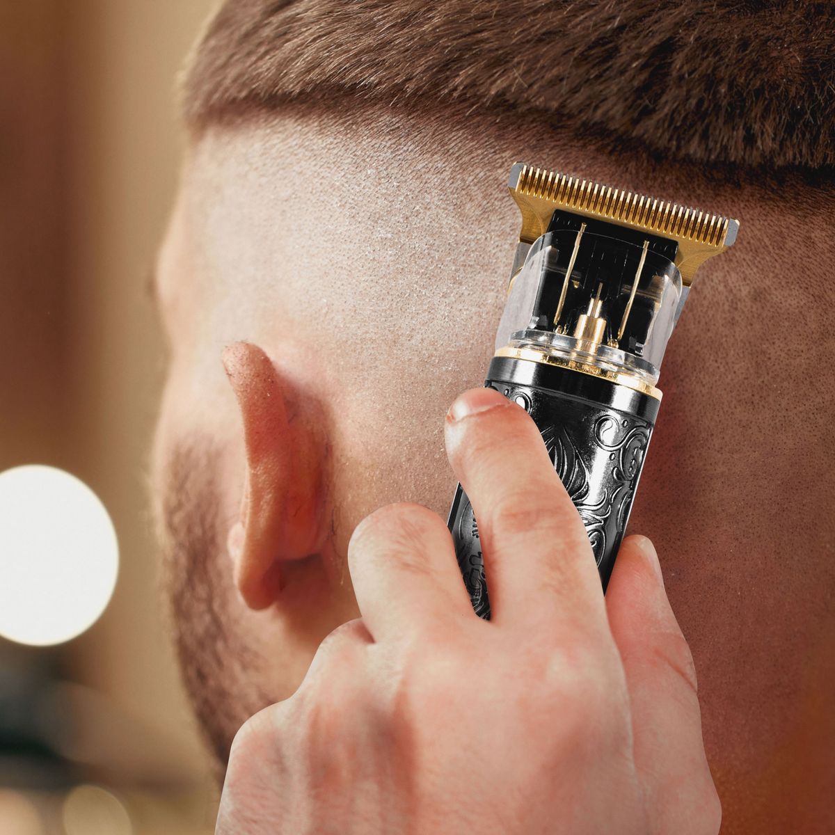 BECKER SHAVES & TRIMS Tondeuse cheveux et barbe LION BLACK - Noir