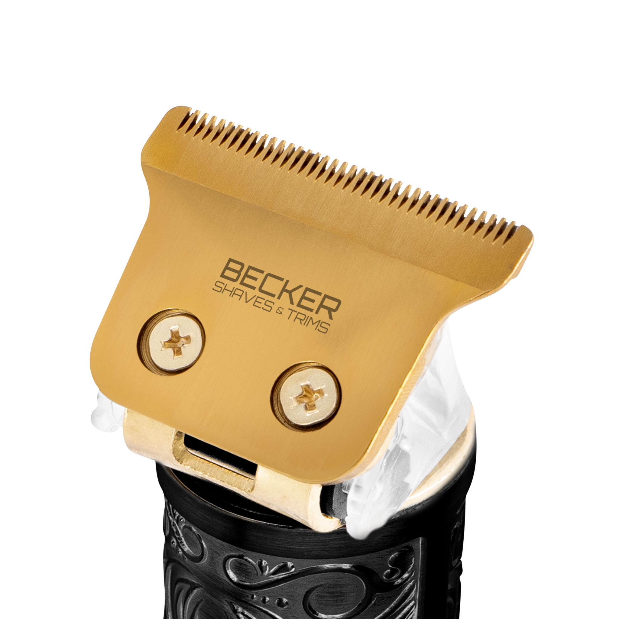 Voir la diapositive 4 : BECKER SHAVES & TRIMS Tondeuse cheveux et barbe LION BLACK - Noir