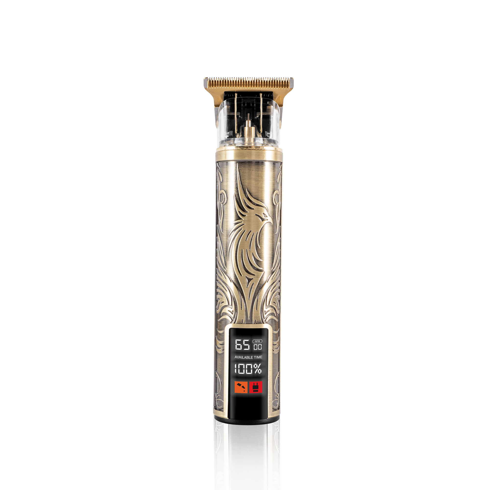 Voir la diapositive 3 : BECKER SHAVES & TRIMS Tondeuse cheveux et barbe PHOENIX GOLD - Or