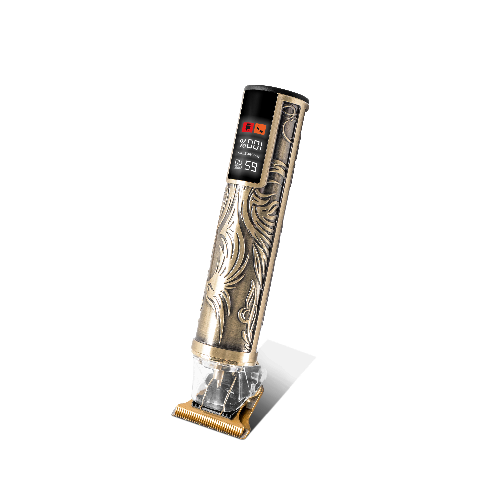 Voir la diapositive 5 : BECKER SHAVES & TRIMS Tondeuse cheveux et barbe PHOENIX GOLD - Or