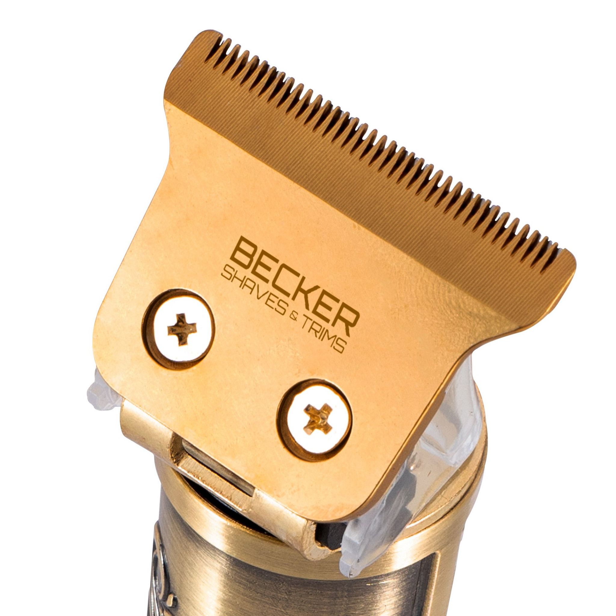 Voir la diapositive 10 : BECKER SHAVES & TRIMS Tondeuse cheveux et barbe PHOENIX GOLD - Or