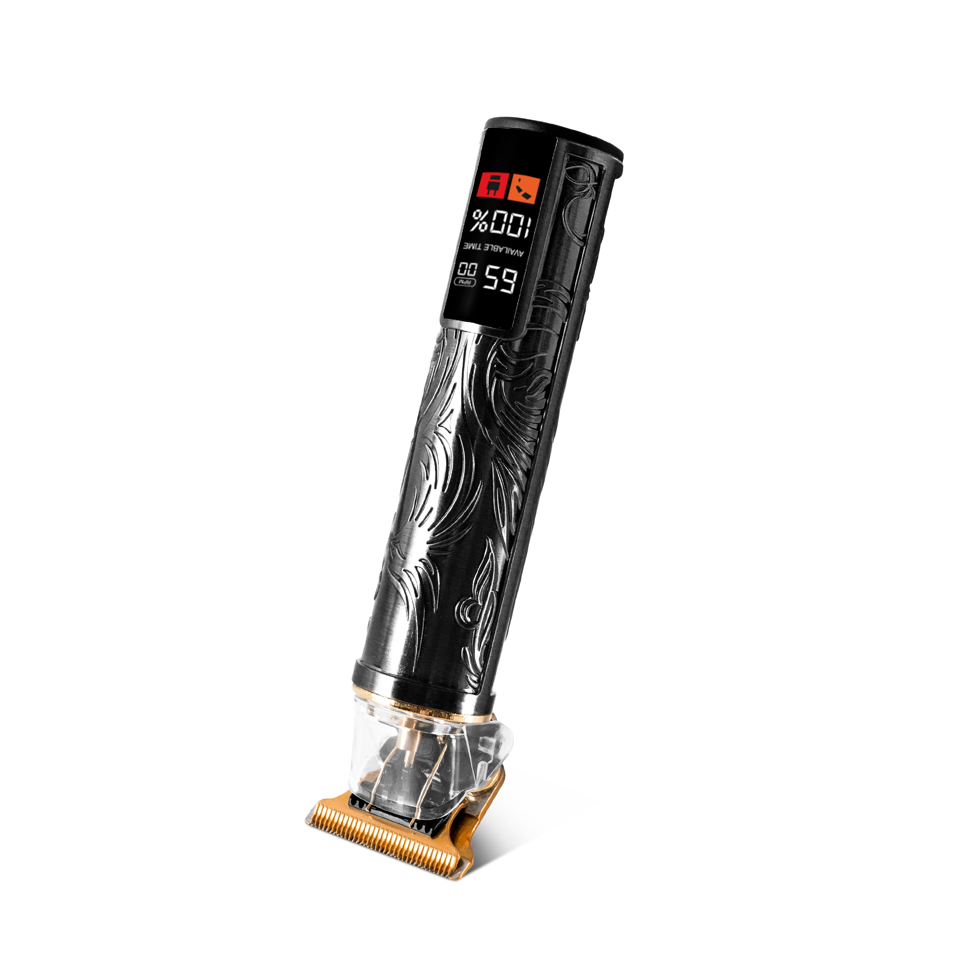Voir la diapositive 2 : BECKER SHAVES & TRIMS Tondeuse cheveux et barbe PHOENIX BLACK - Noir