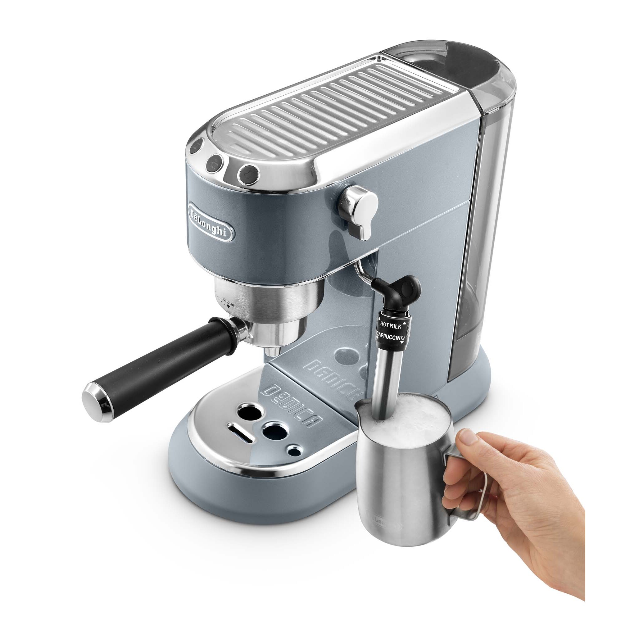 Voir la diapositive 4 : DELONGHI Machine expresso EC785AE - Bleu