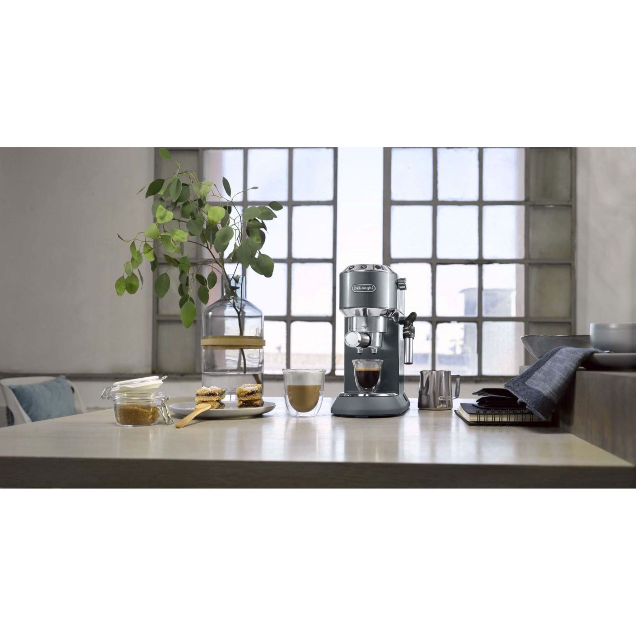 Voir la diapositive 9 : DELONGHI Machine expresso EC785AE - Bleu