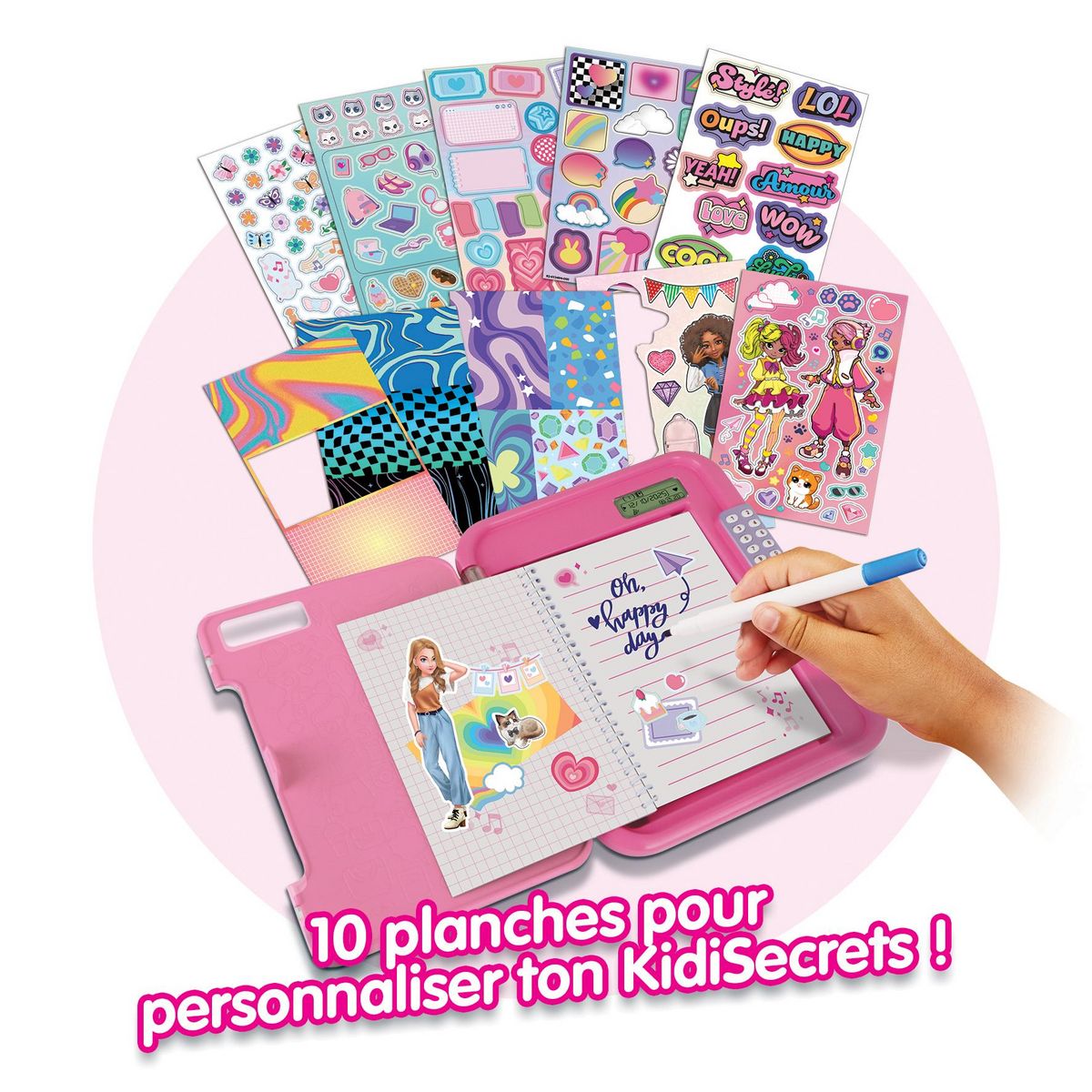 VTECH Mon Journal Intime Vocal Kidisecrets 365 - Rose