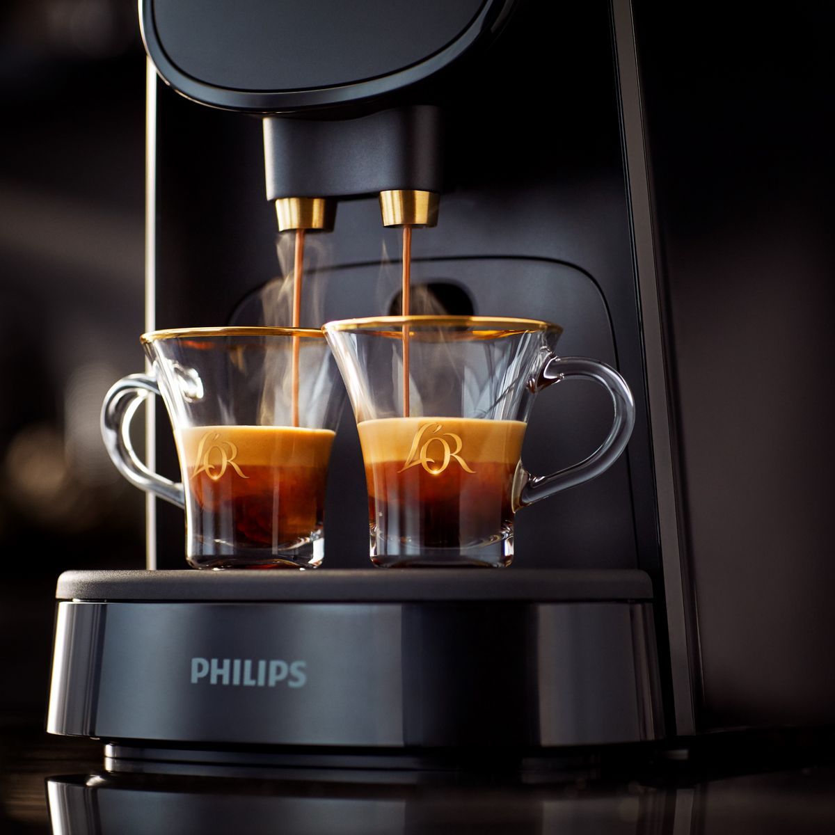 PHILIPS Machine à café à capsules LM8012/65 - Noir