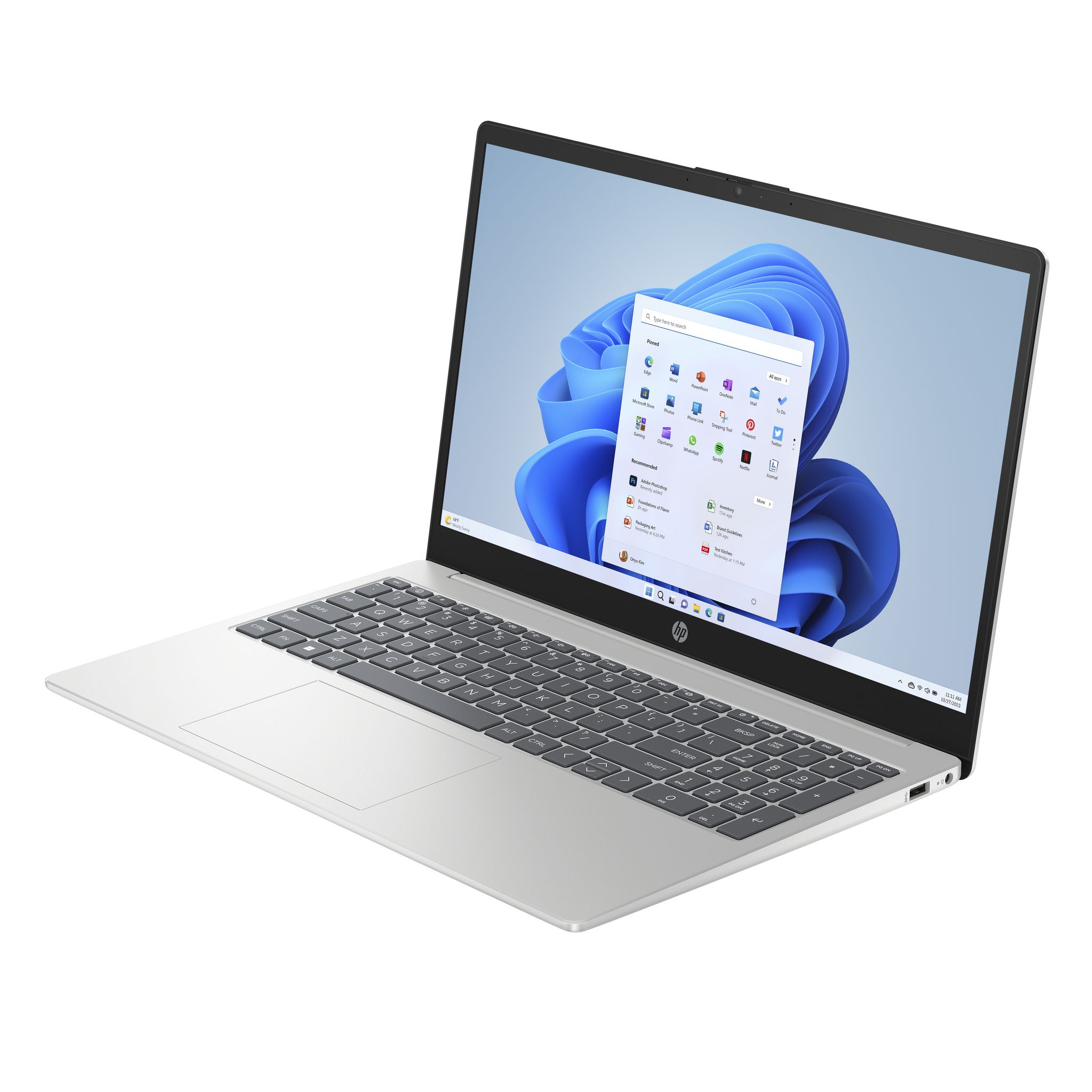 Voir la diapositive 2 : HP Ordinateur Portable 15-FD0087NF - Gris