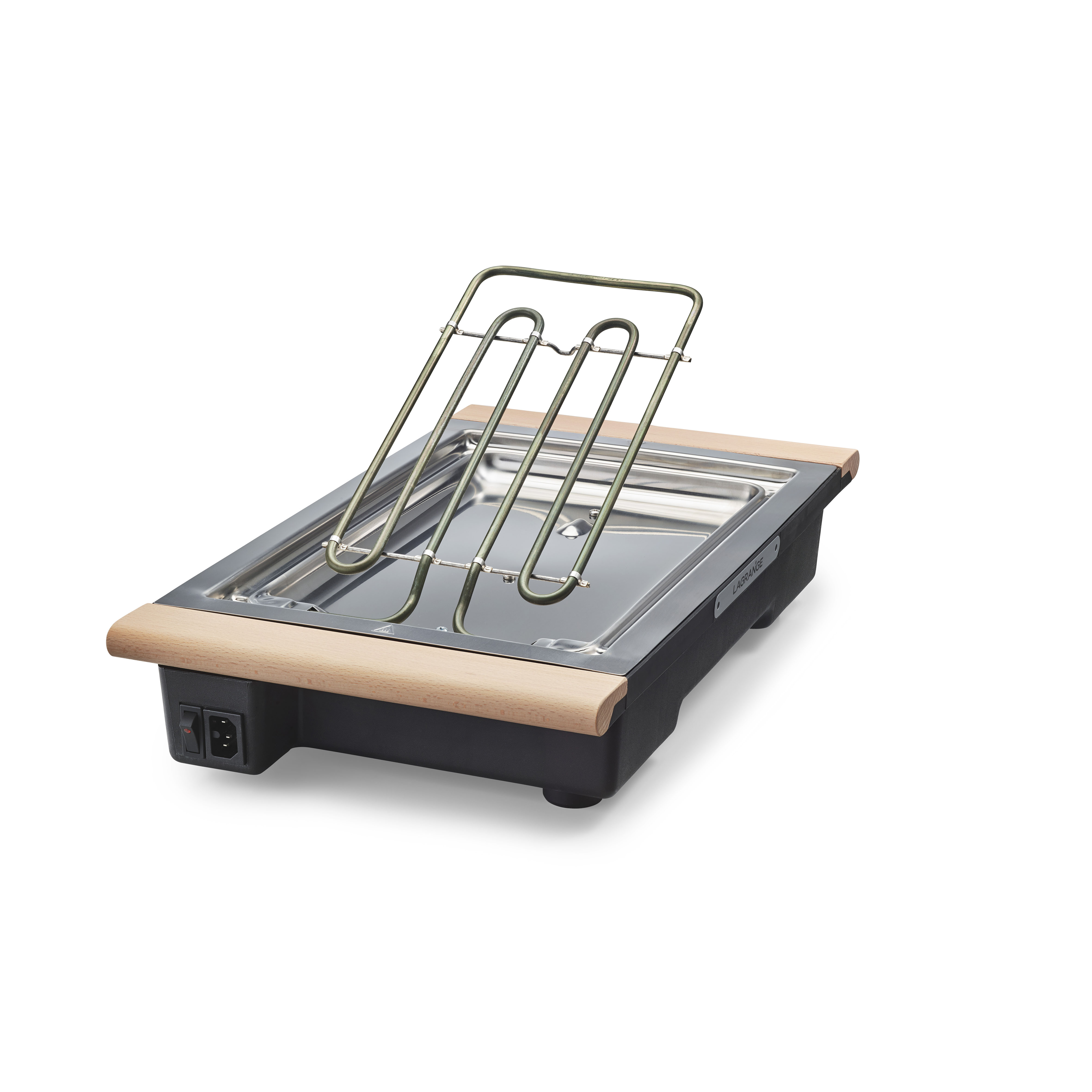 Voir la diapositive 4 : LAGRANGE Grill Pierre 249005 - Bois