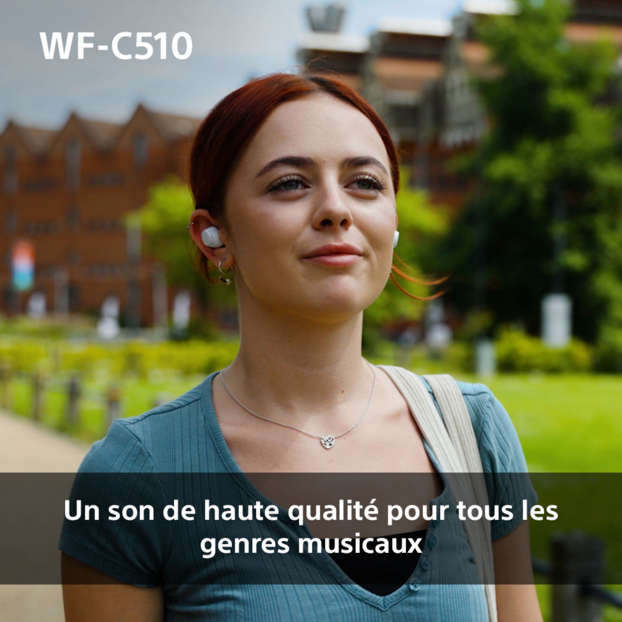 Voir la diapositive 4 : SONY Écouteurs WF C510 - Noir