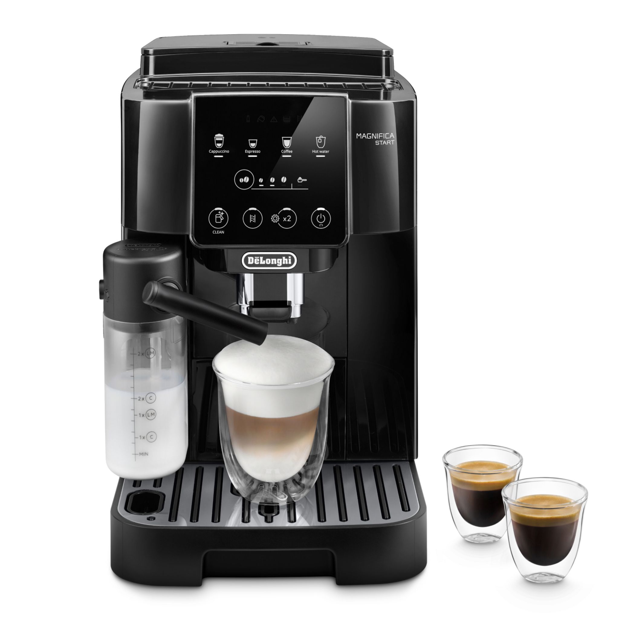 Voir la diapositive 2 : DELONGHI Expresso avec broyeur ECAM220.60.B - Noir