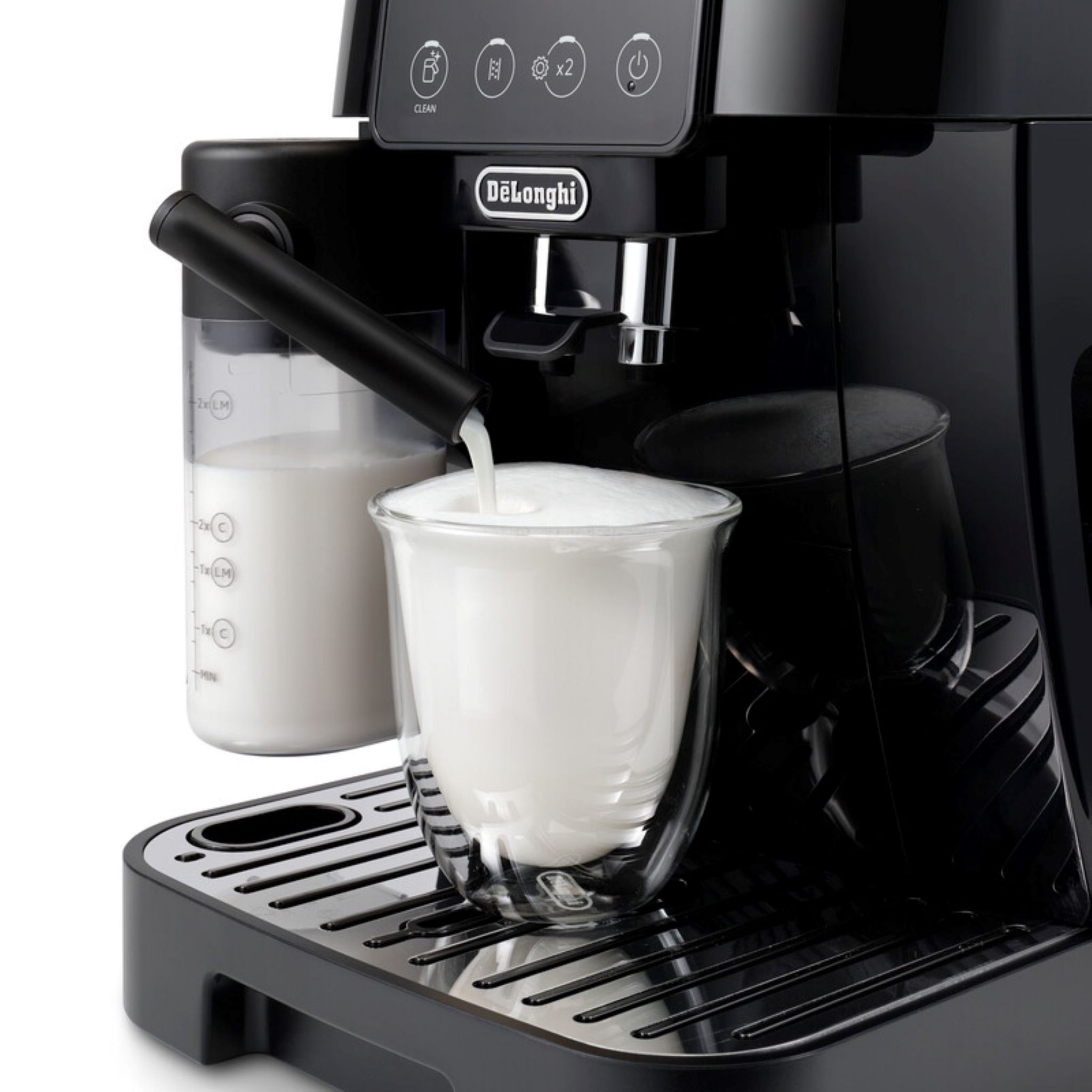 Voir la diapositive 4 : DELONGHI Expresso avec broyeur ECAM220.60.B - Noir