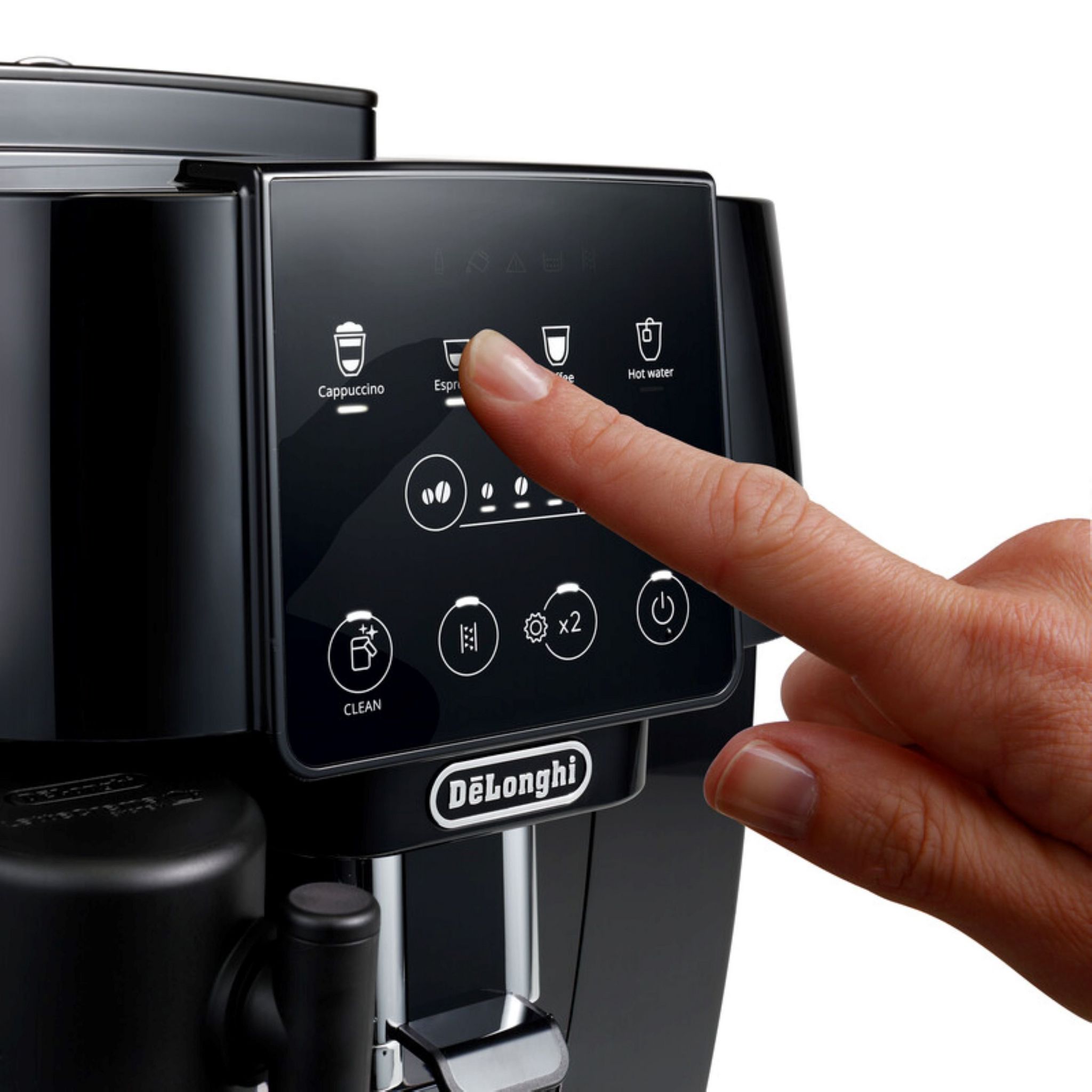 Voir la diapositive 5 : DELONGHI Expresso avec broyeur ECAM220.60.B - Noir