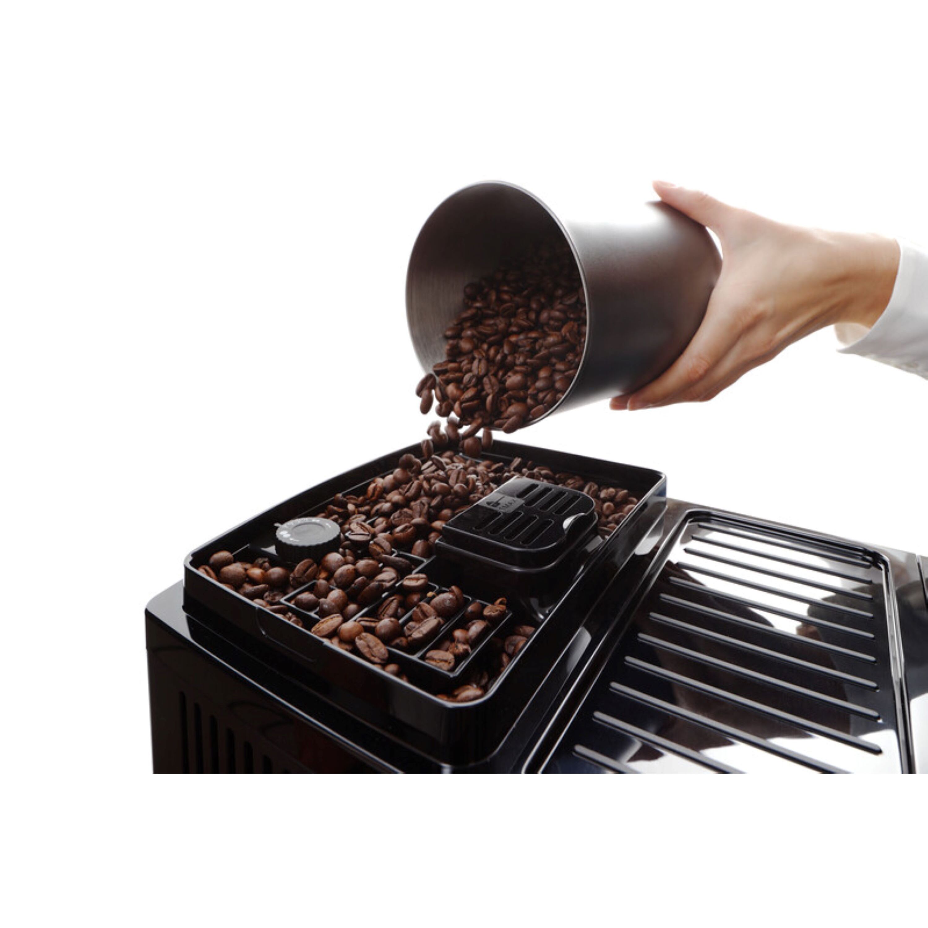 Voir la diapositive 6 : DELONGHI Expresso avec broyeur ECAM220.60.B - Noir