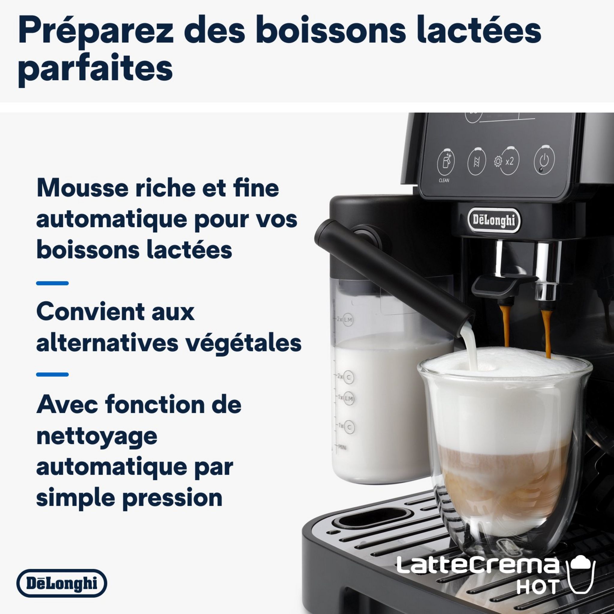 Voir la diapositive 9 : DELONGHI Expresso avec broyeur ECAM220.60.B - Noir