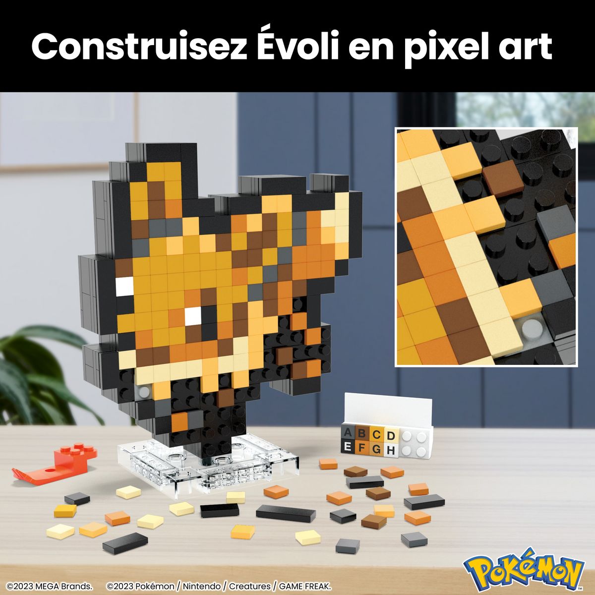 MATTEL Pixel Art Evoli