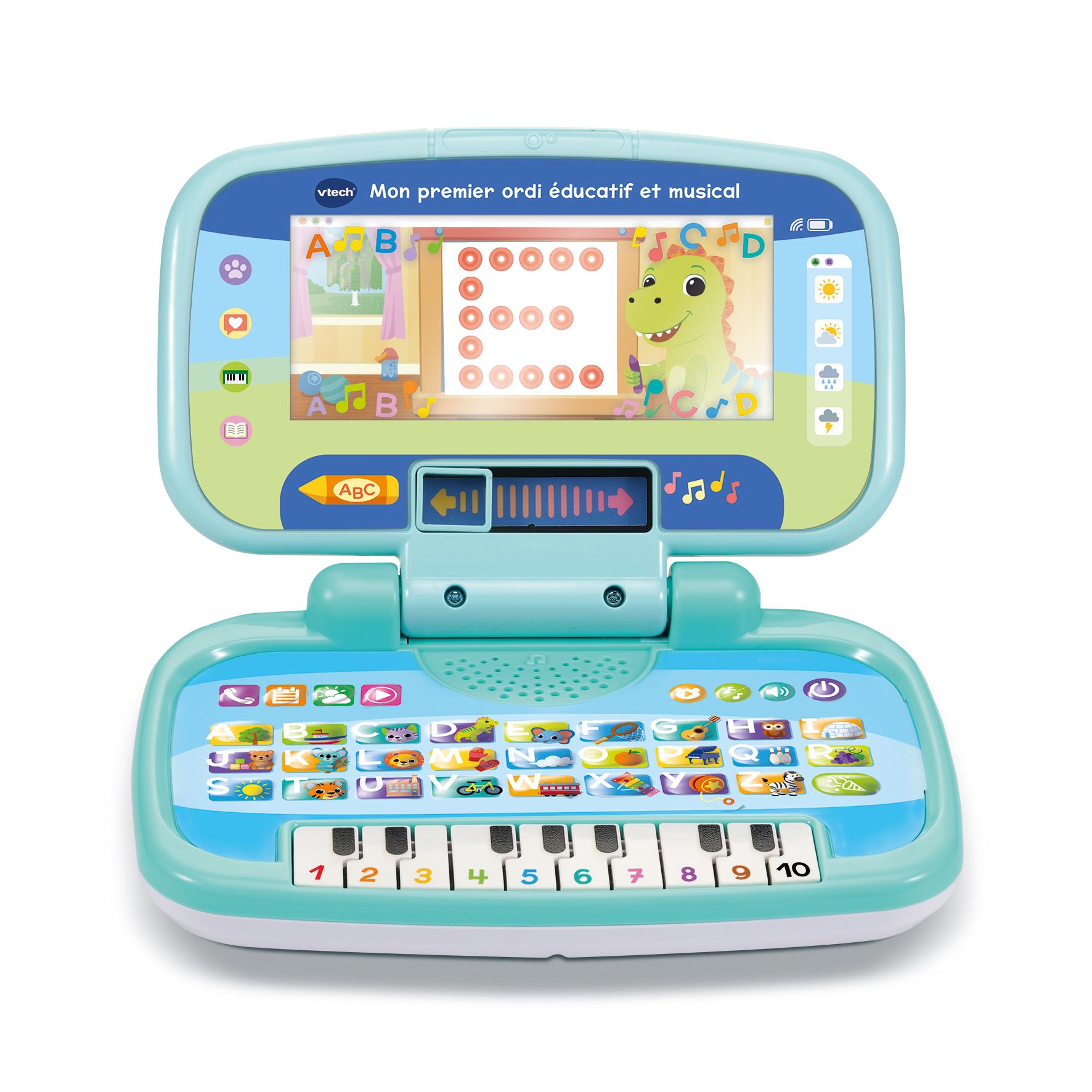 Voir la diapositive 2 : VTECH Mon Premier ordi éducatif et Musical
