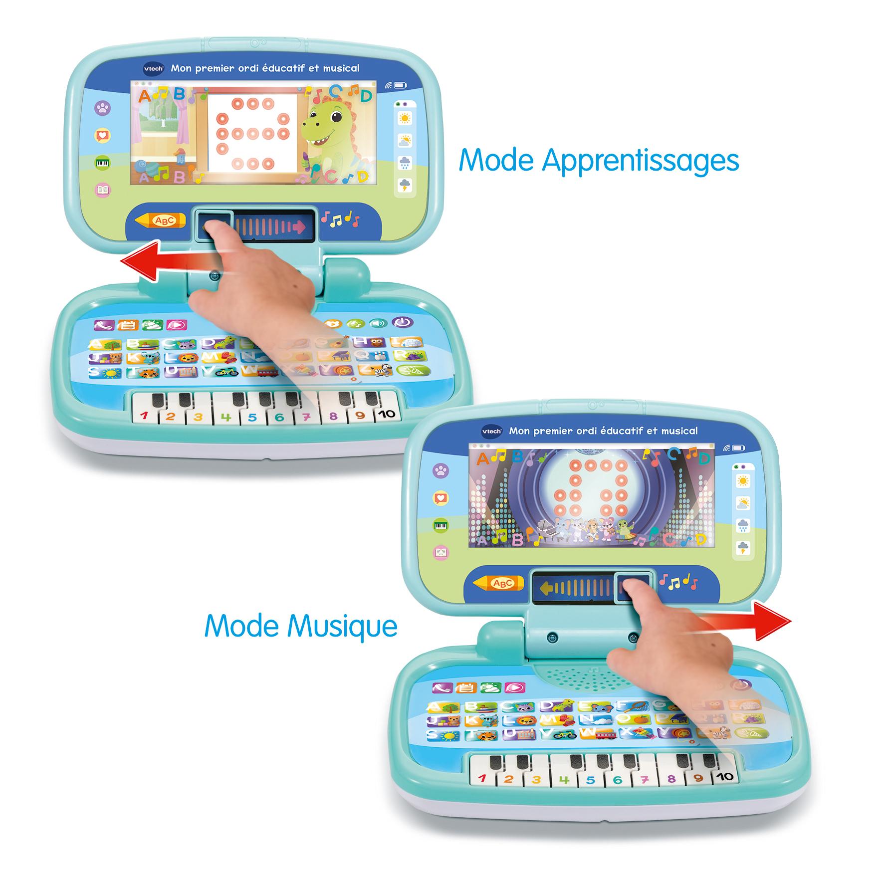 Voir la diapositive 3 : VTECH Mon Premier ordi éducatif et Musical