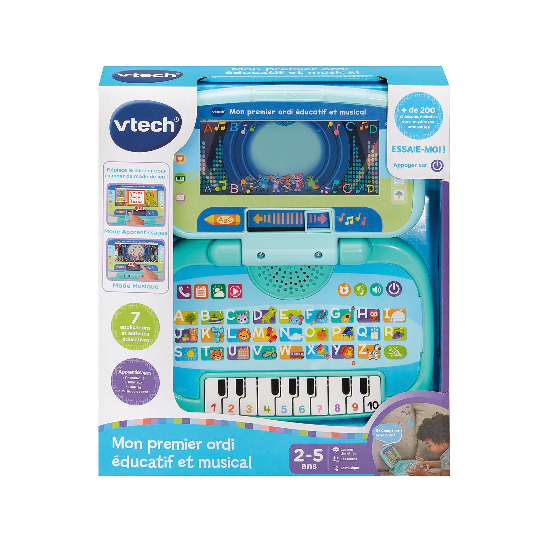 Voir la diapositive 8 : VTECH Mon Premier ordi éducatif et Musical
