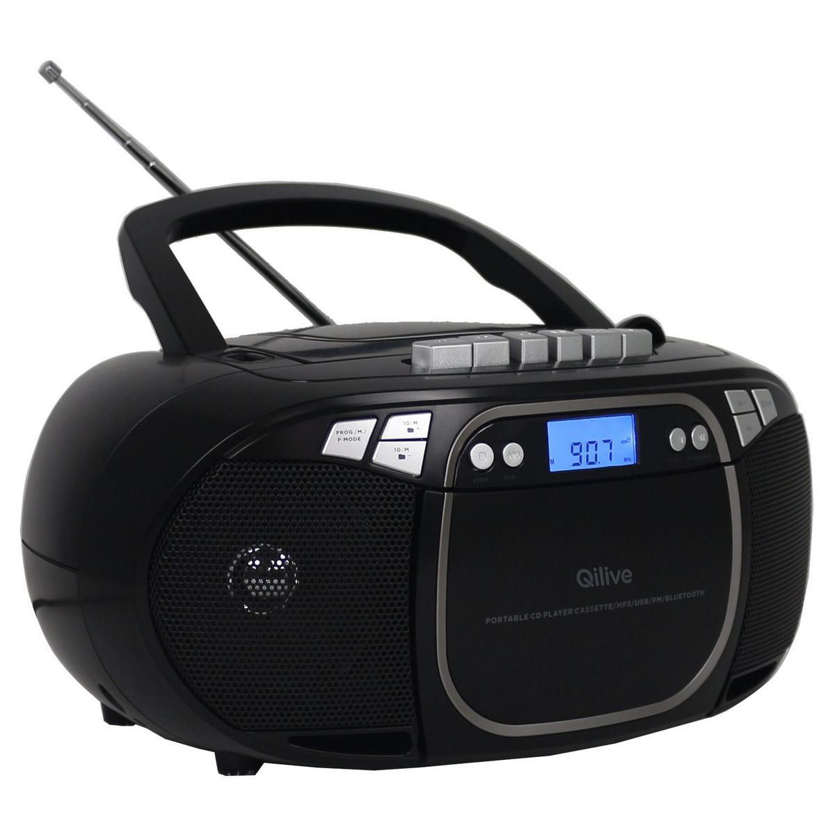 QILIVE Radio K7 CD Q1284 - Noir