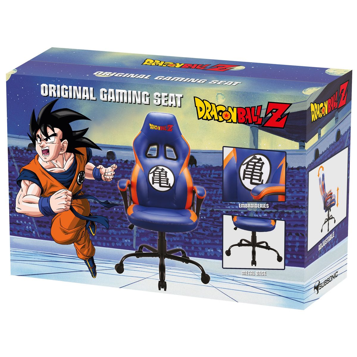 Siege Gaming Dragon Ball Z Bleu et Orange