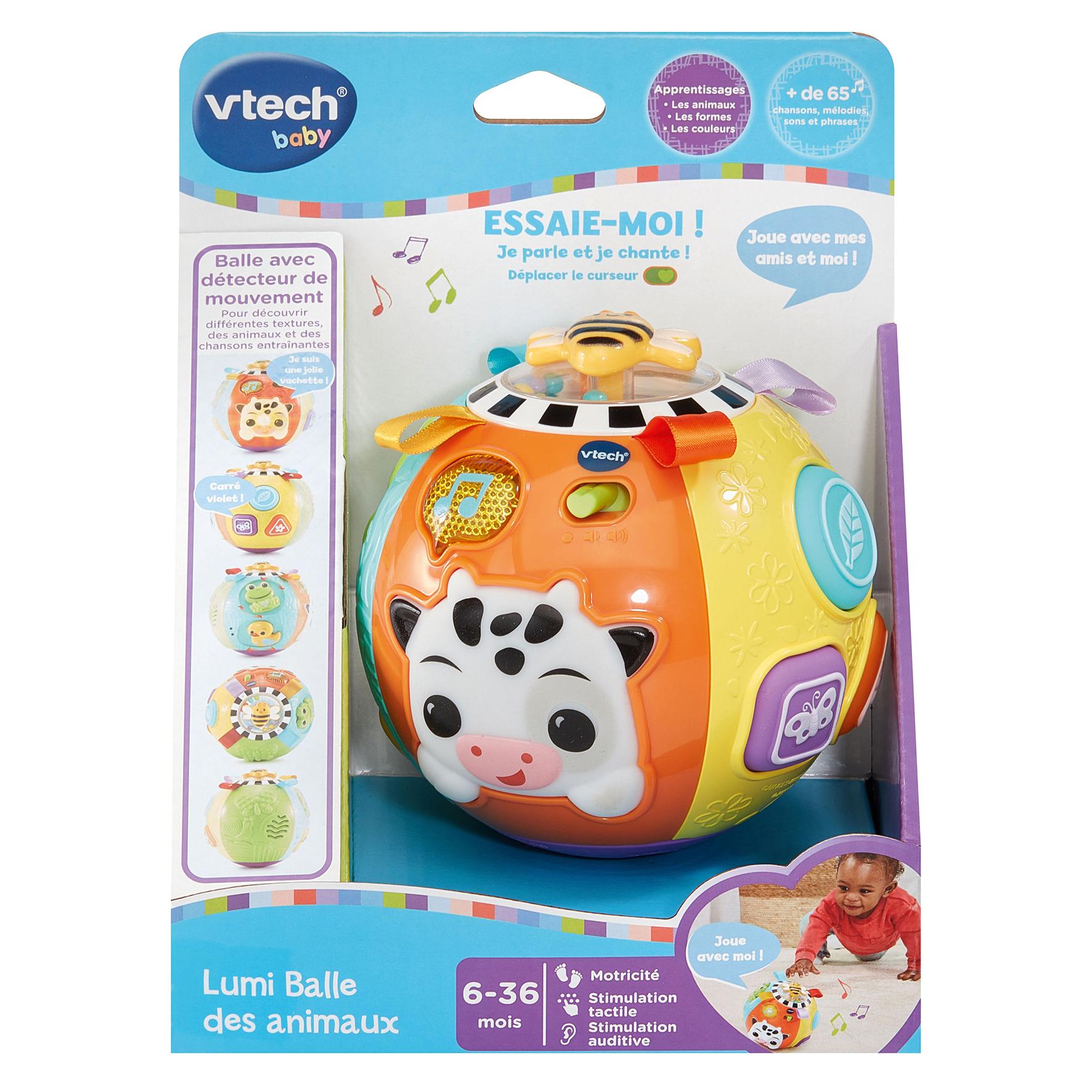 Voir la diapositive 8 : VTECH Balle des animaux Lumi