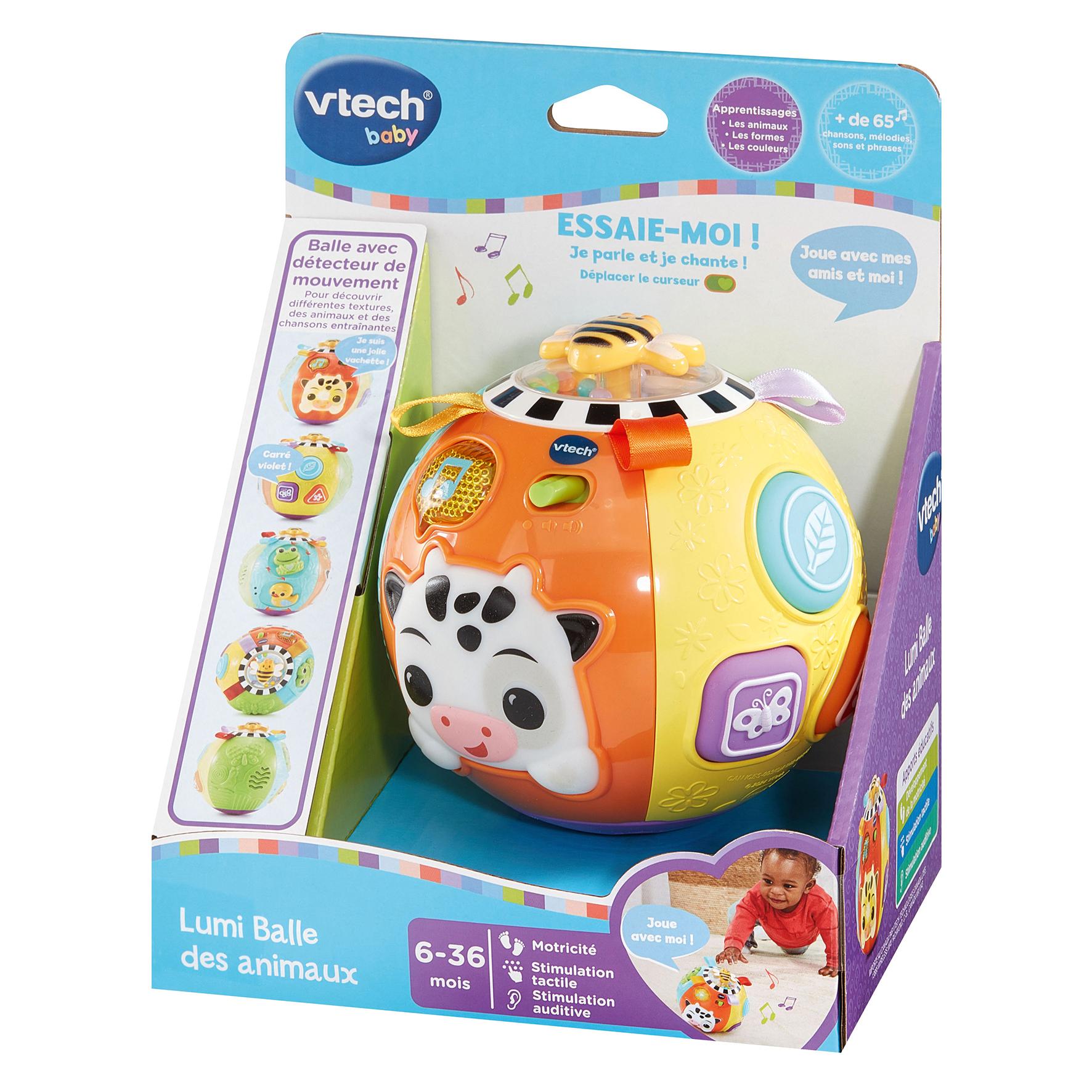 Voir la diapositive 9 : VTECH Balle des animaux Lumi