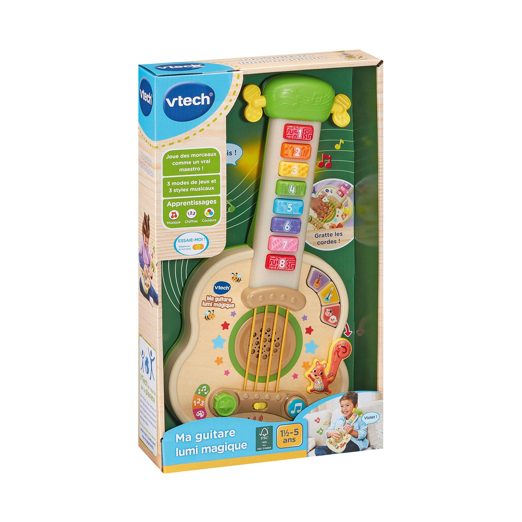 Voir la diapositive 5 : VTECH Ma guitare Lumi Magique