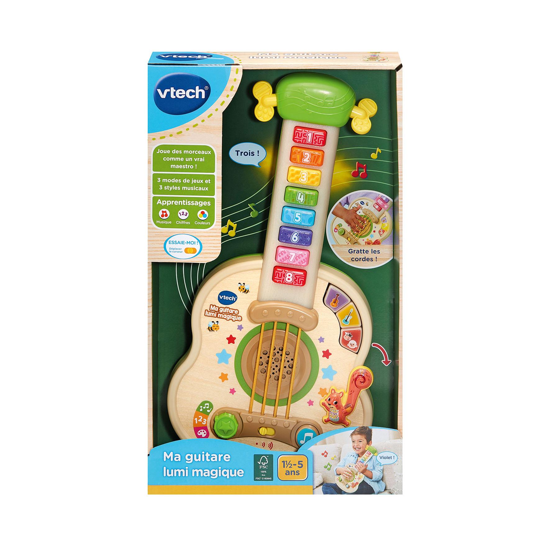 Voir la diapositive 6 : VTECH Ma guitare Lumi Magique