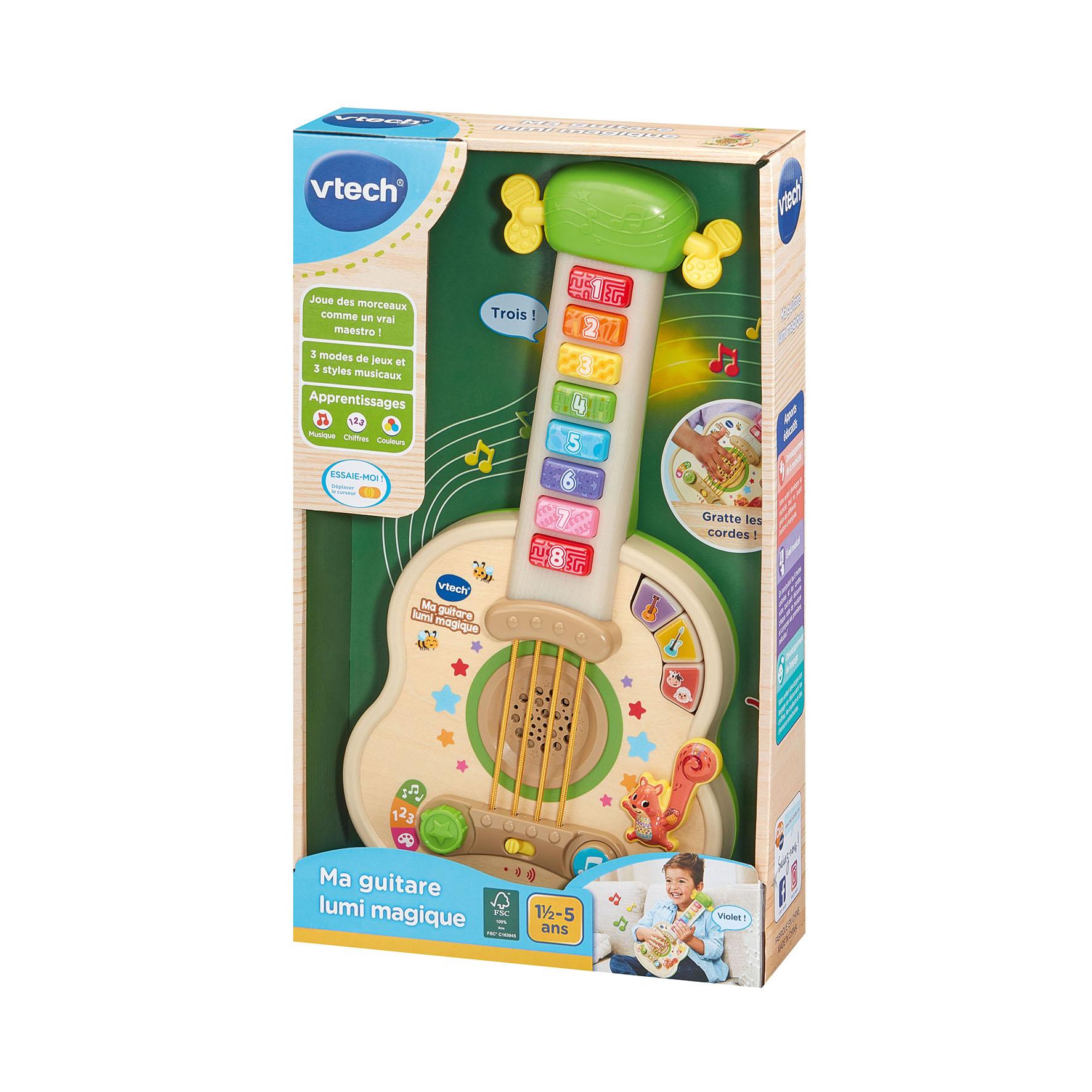 Voir la diapositive 7 : VTECH Ma guitare Lumi Magique