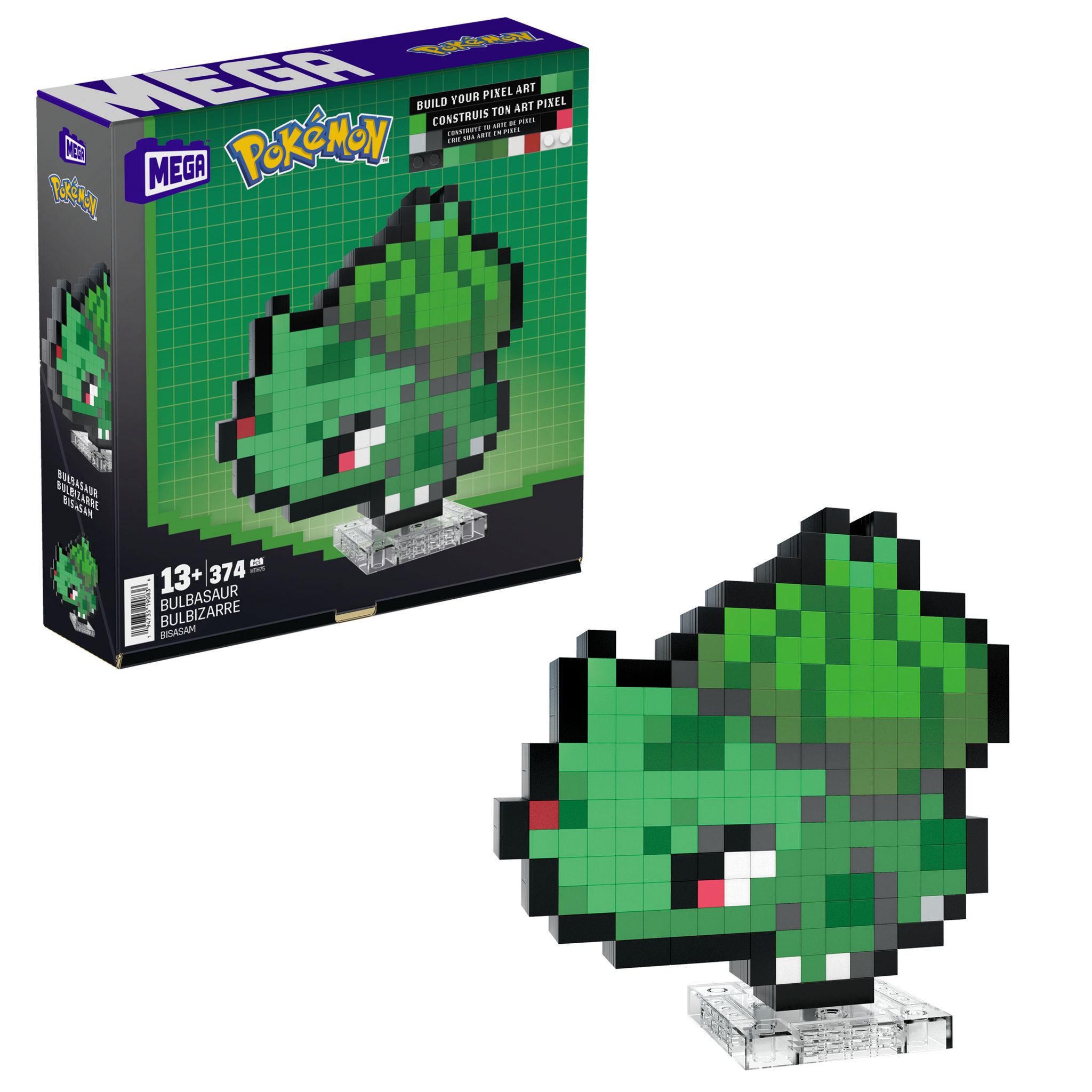 Voir la diapositive 3 : MATTEL Pixel Art Bulbizarre