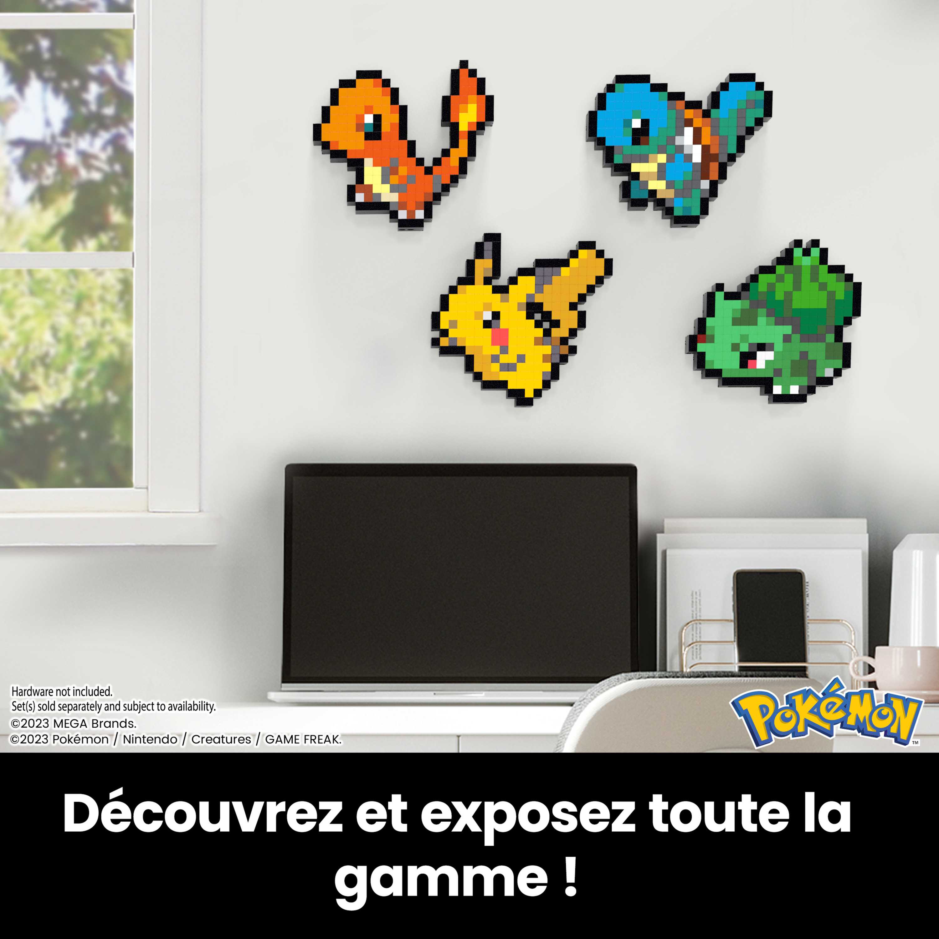 Voir la diapositive 5 : MATTEL Pixel Art Salamèche