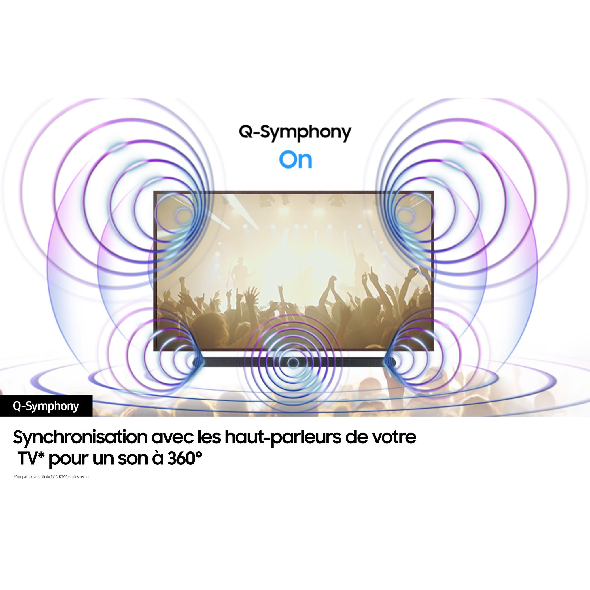 Voir la diapositive 5 : SAMSUNG Barre de son HW-S710D - Noir